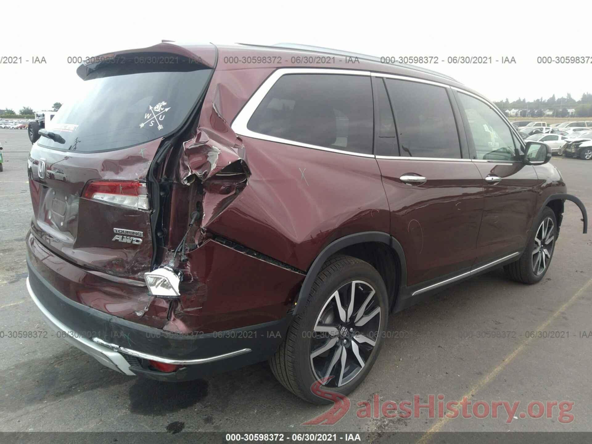 5FNYF6H68KB090385 2019 HONDA PILOT