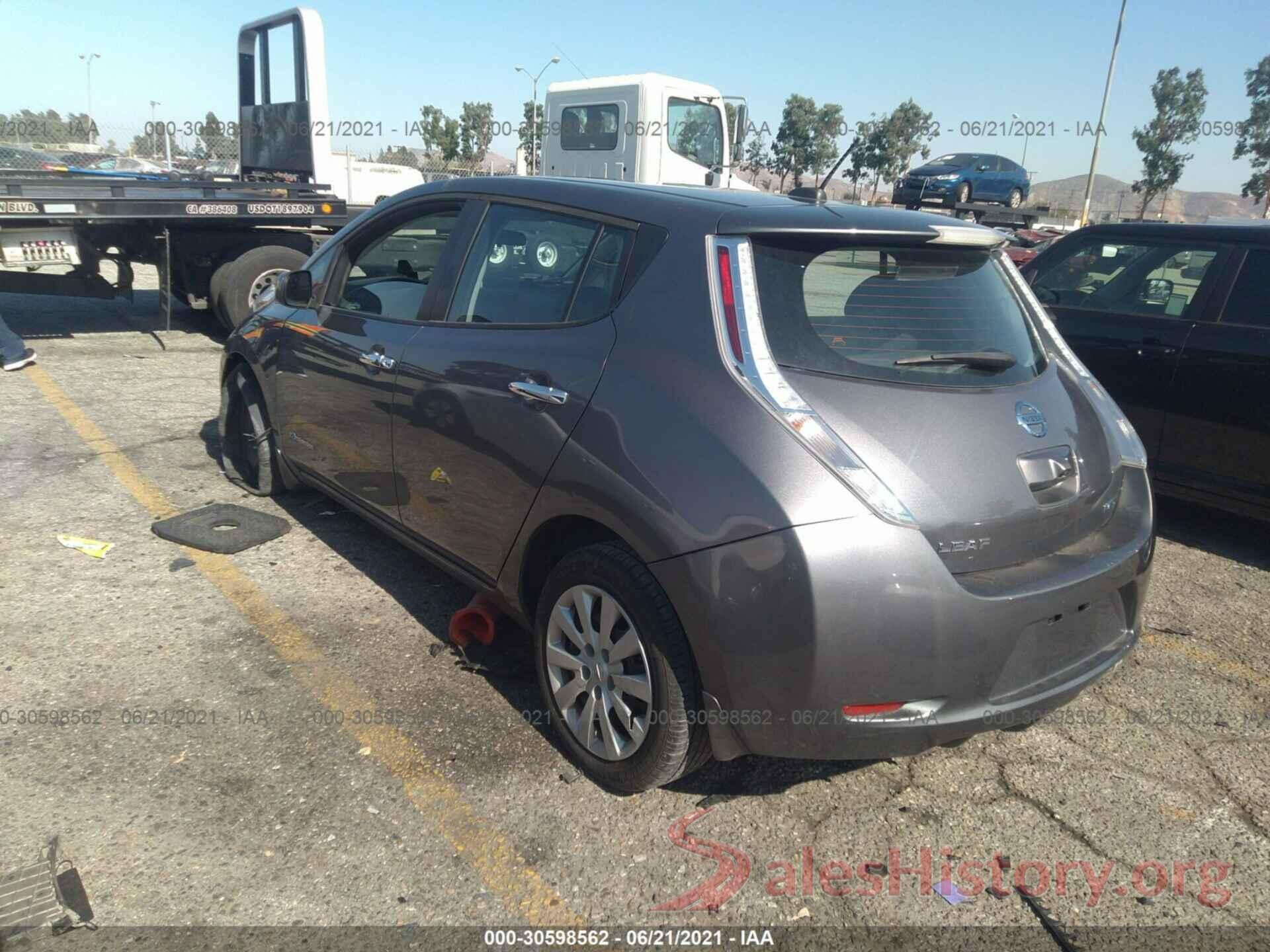 1N4BZ0CP6HC303176 2017 NISSAN LEAF