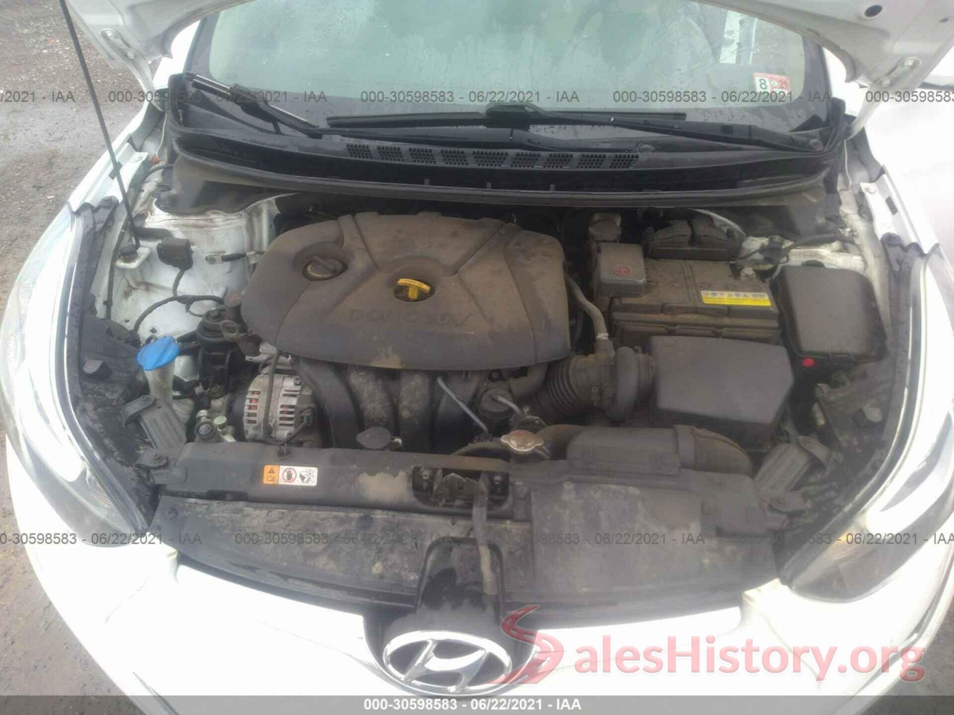 5NPDH4AE4GH723469 2016 HYUNDAI ELANTRA