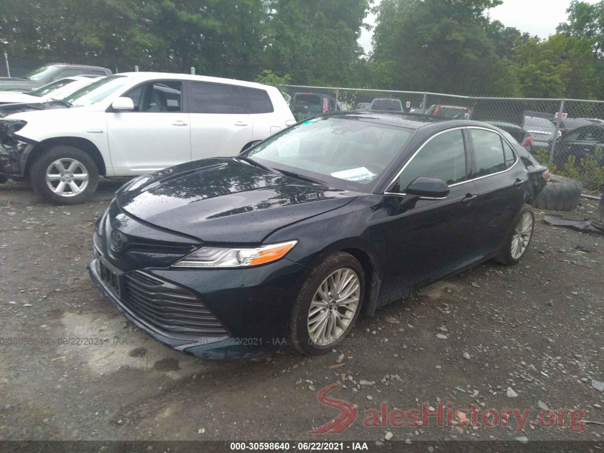 4T1B11HK2KU285910 2019 TOYOTA CAMRY