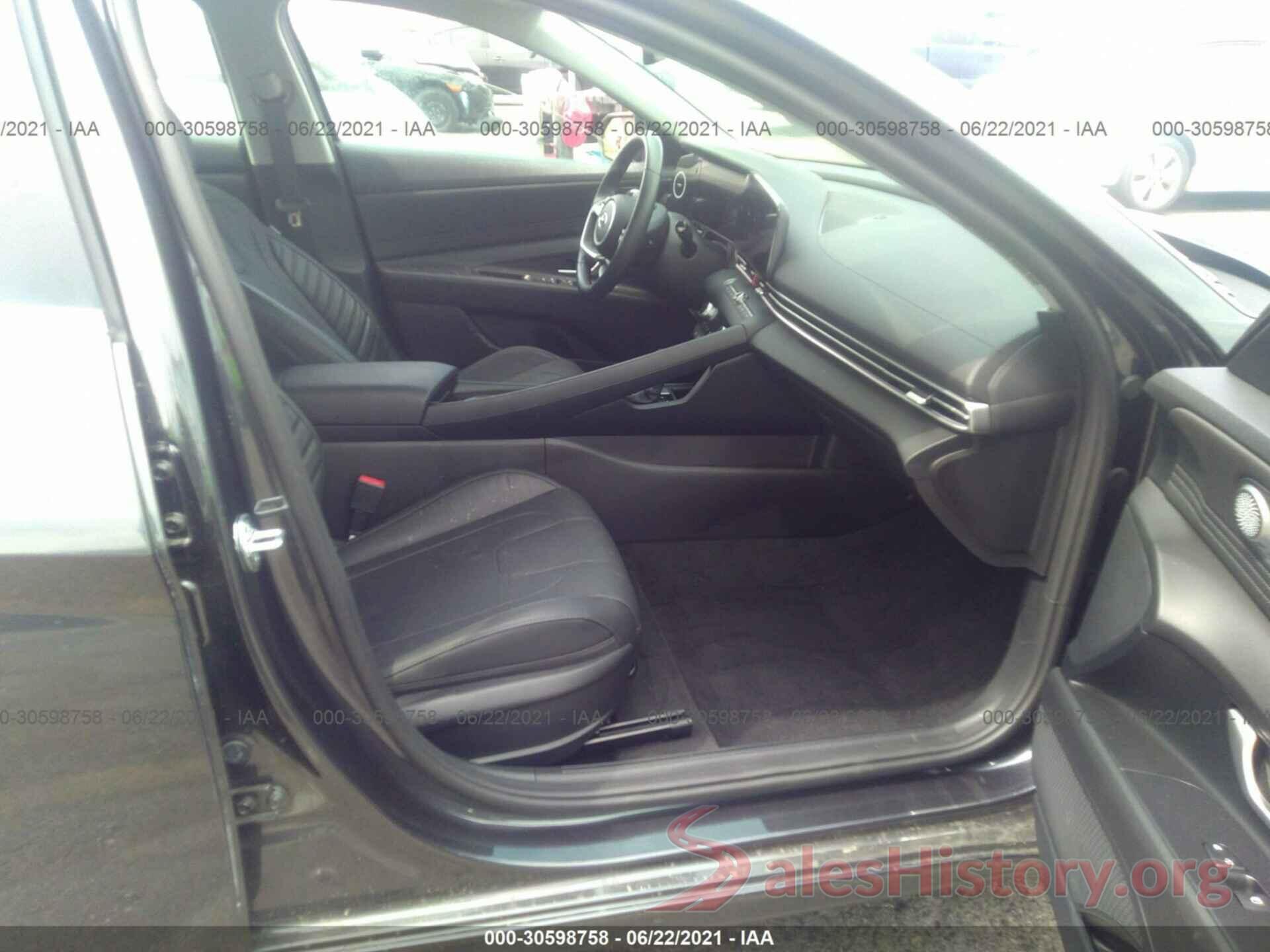 5NPLP4AG0MH015747 2021 HYUNDAI ELANTRA