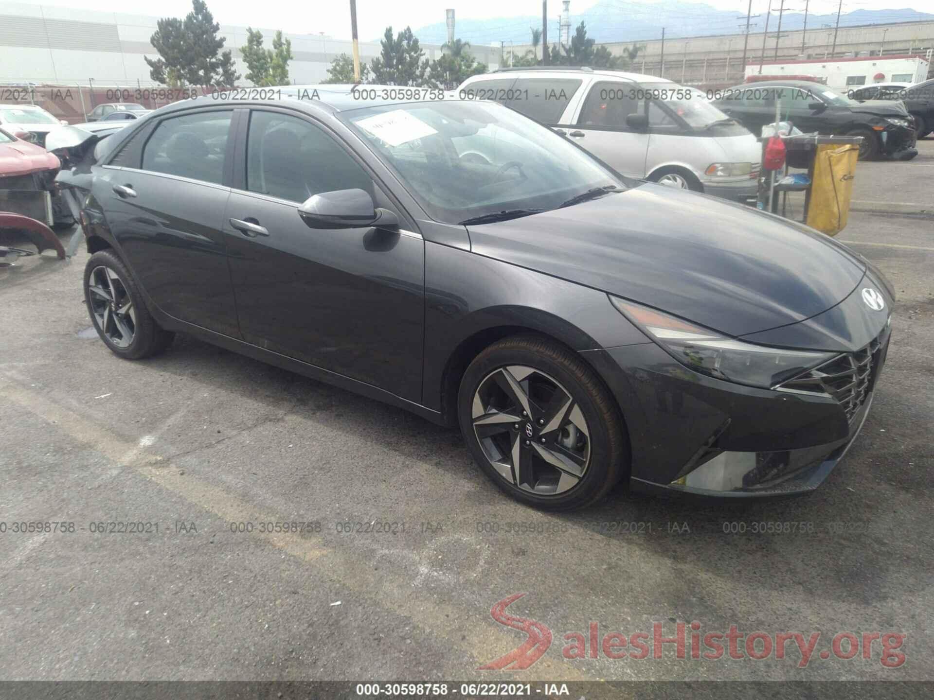 5NPLP4AG0MH015747 2021 HYUNDAI ELANTRA