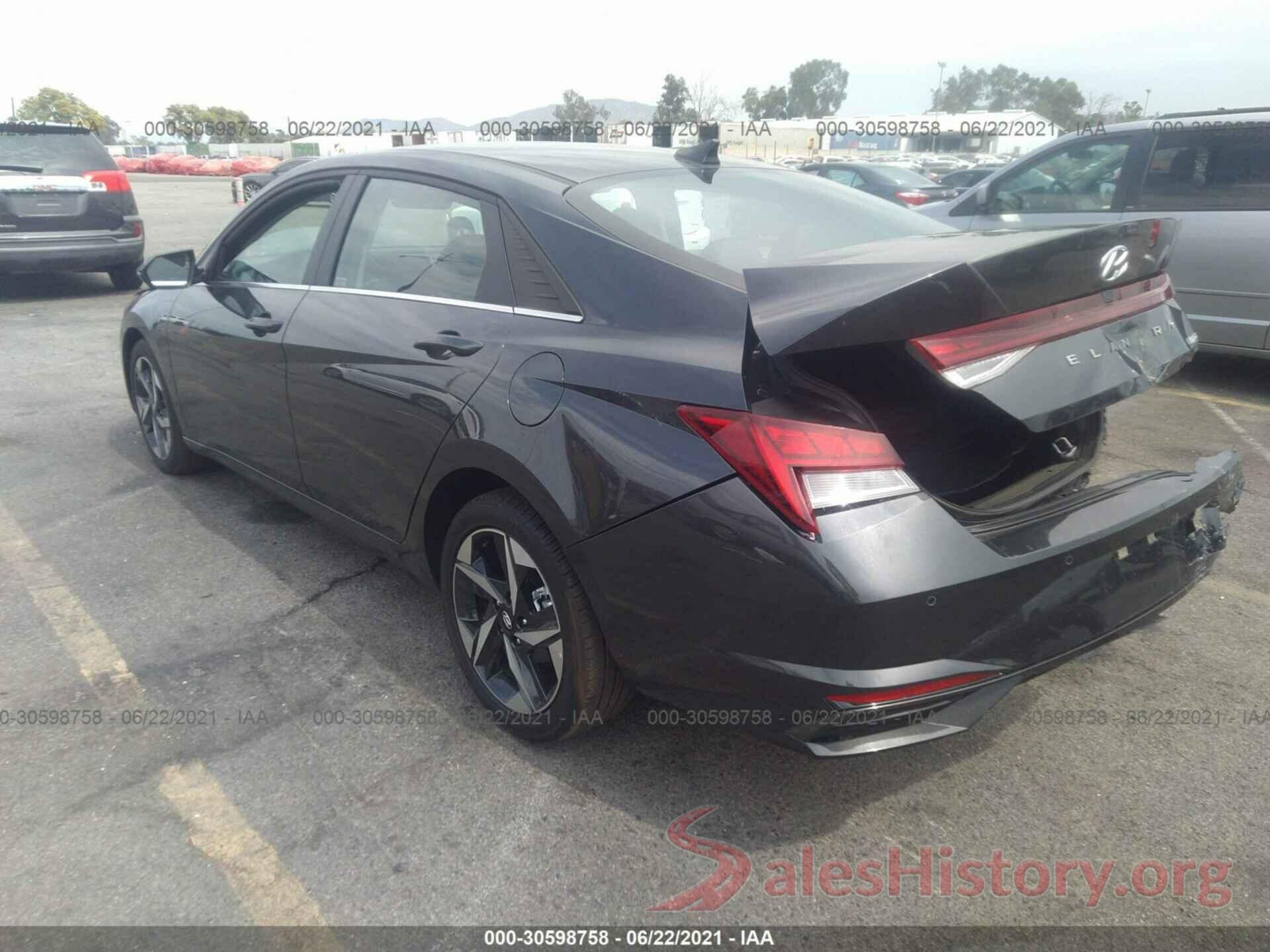 5NPLP4AG0MH015747 2021 HYUNDAI ELANTRA