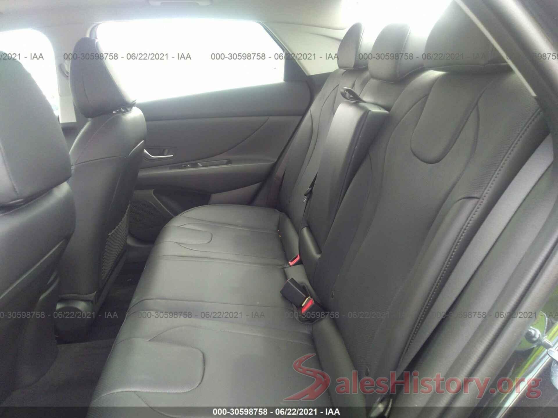 5NPLP4AG0MH015747 2021 HYUNDAI ELANTRA