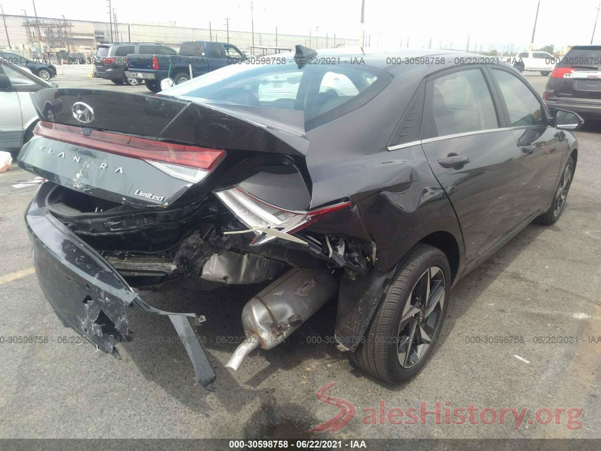 5NPLP4AG0MH015747 2021 HYUNDAI ELANTRA