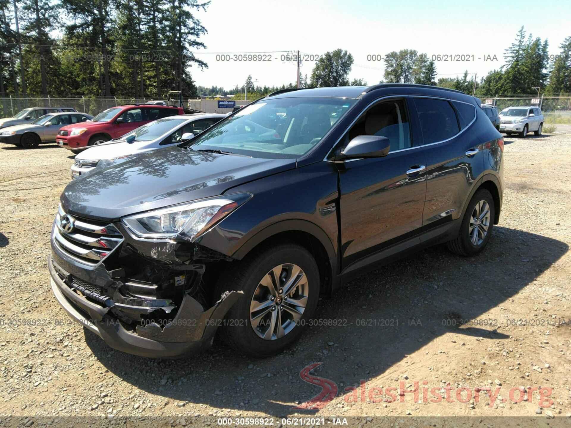 5XYZUDLB1GG320609 2016 HYUNDAI SANTA FE SPORT