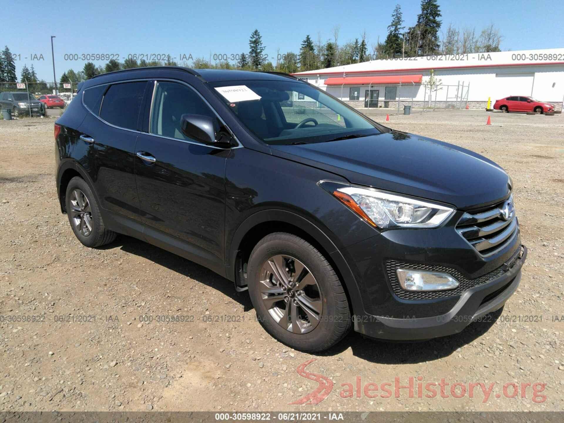 5XYZUDLB1GG320609 2016 HYUNDAI SANTA FE SPORT