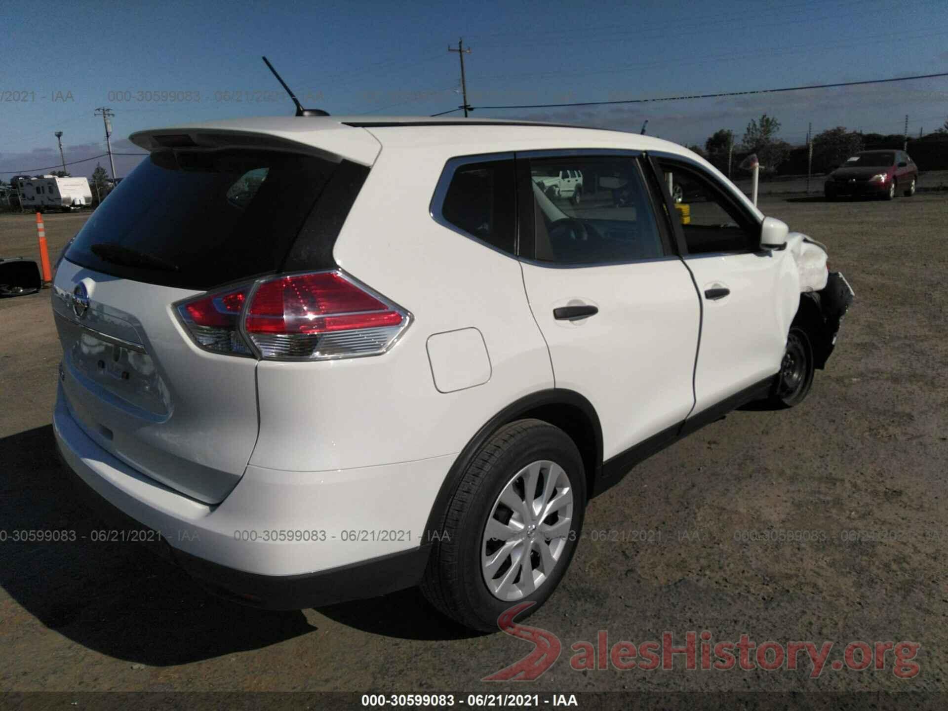 KNMAT2MTXGP674718 2016 NISSAN ROGUE