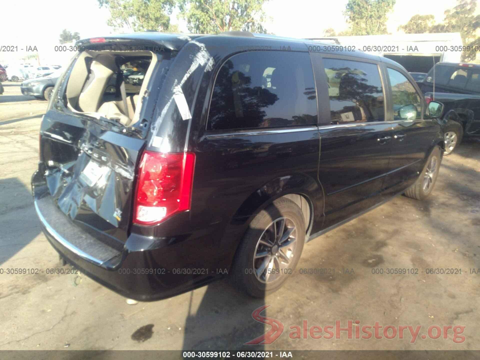 2C4RDGCGXHR800559 2017 DODGE GRAND CARAVAN