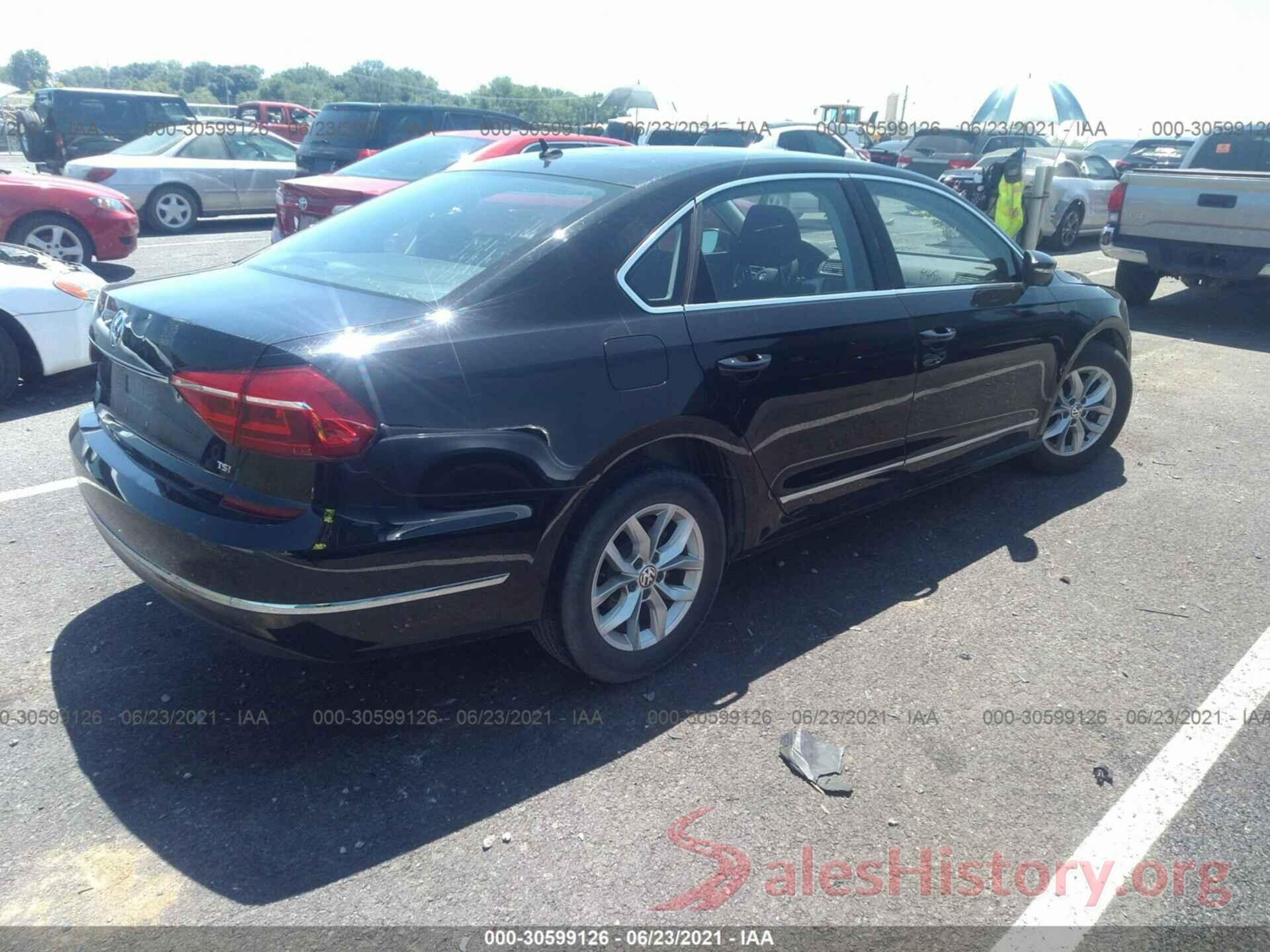 1VWAS7A35GC025790 2016 VOLKSWAGEN PASSAT