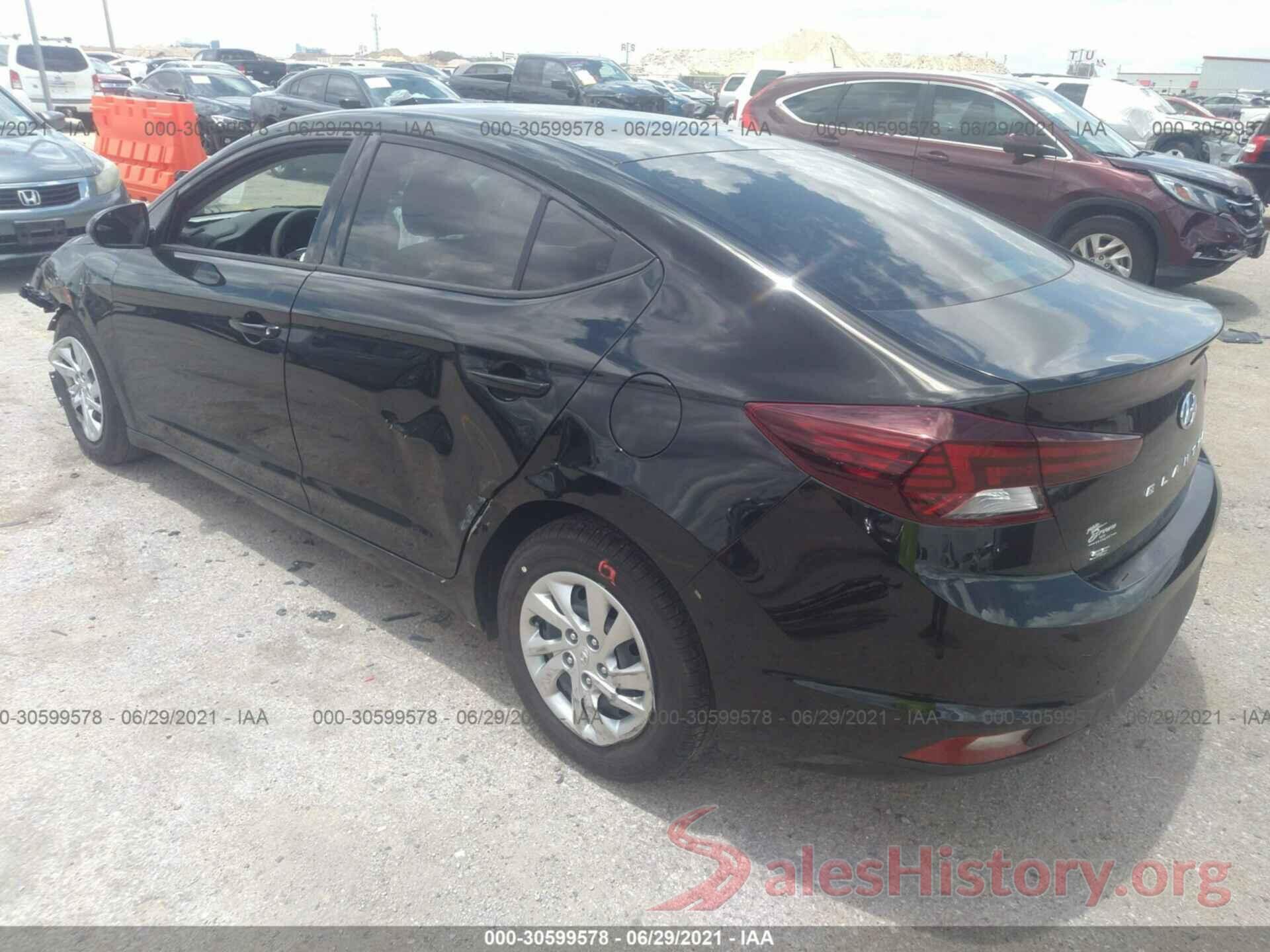 5NPD74LFXLH609169 2020 HYUNDAI ELANTRA