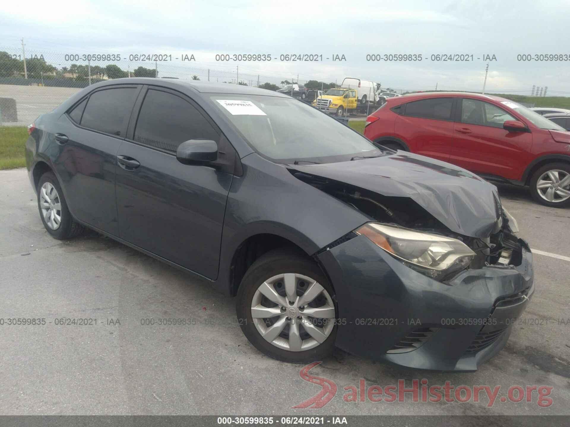 5YFBURHE1GP369399 2016 TOYOTA COROLLA