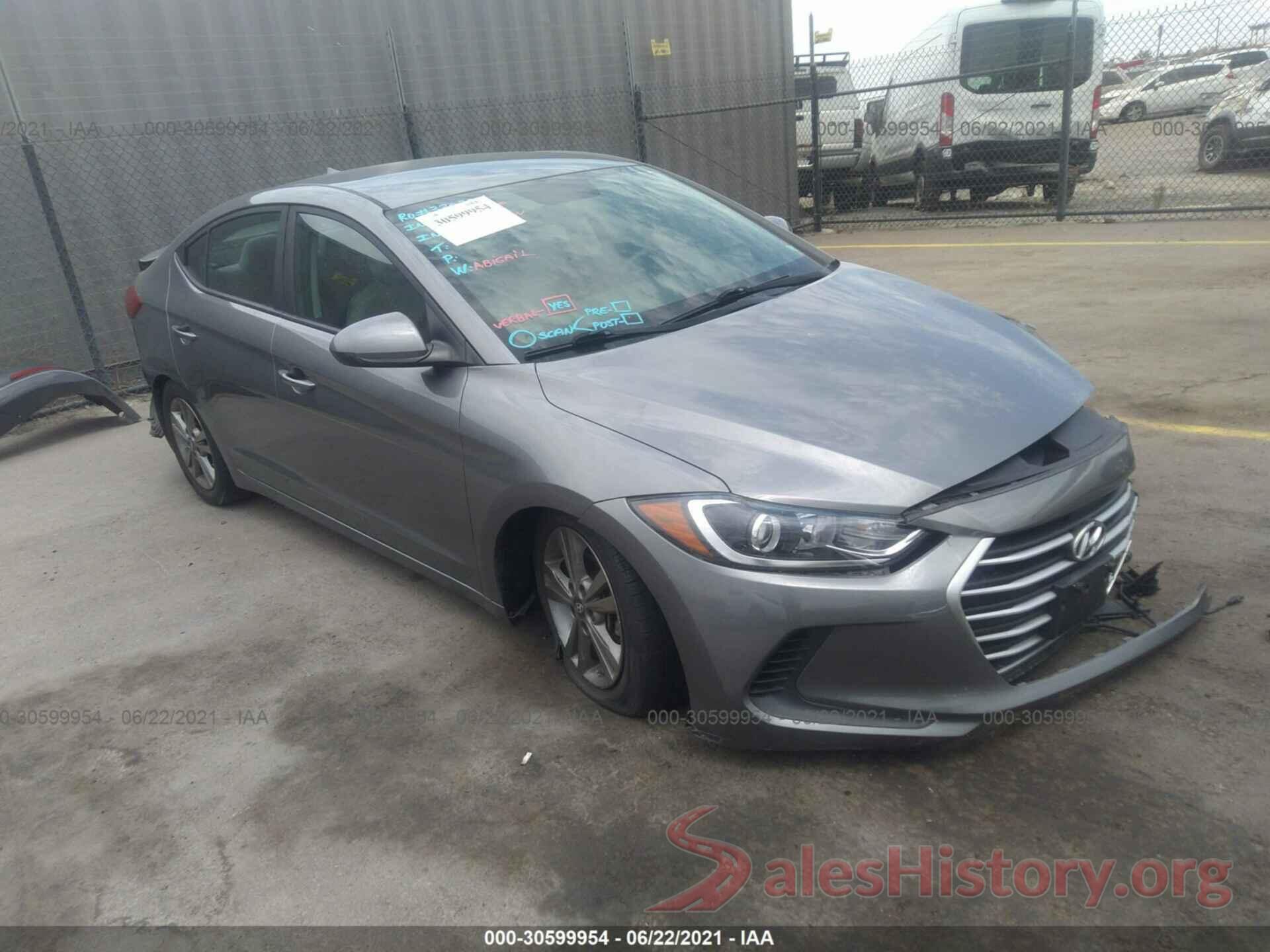 5NPD84LF5JH248363 2018 HYUNDAI ELANTRA