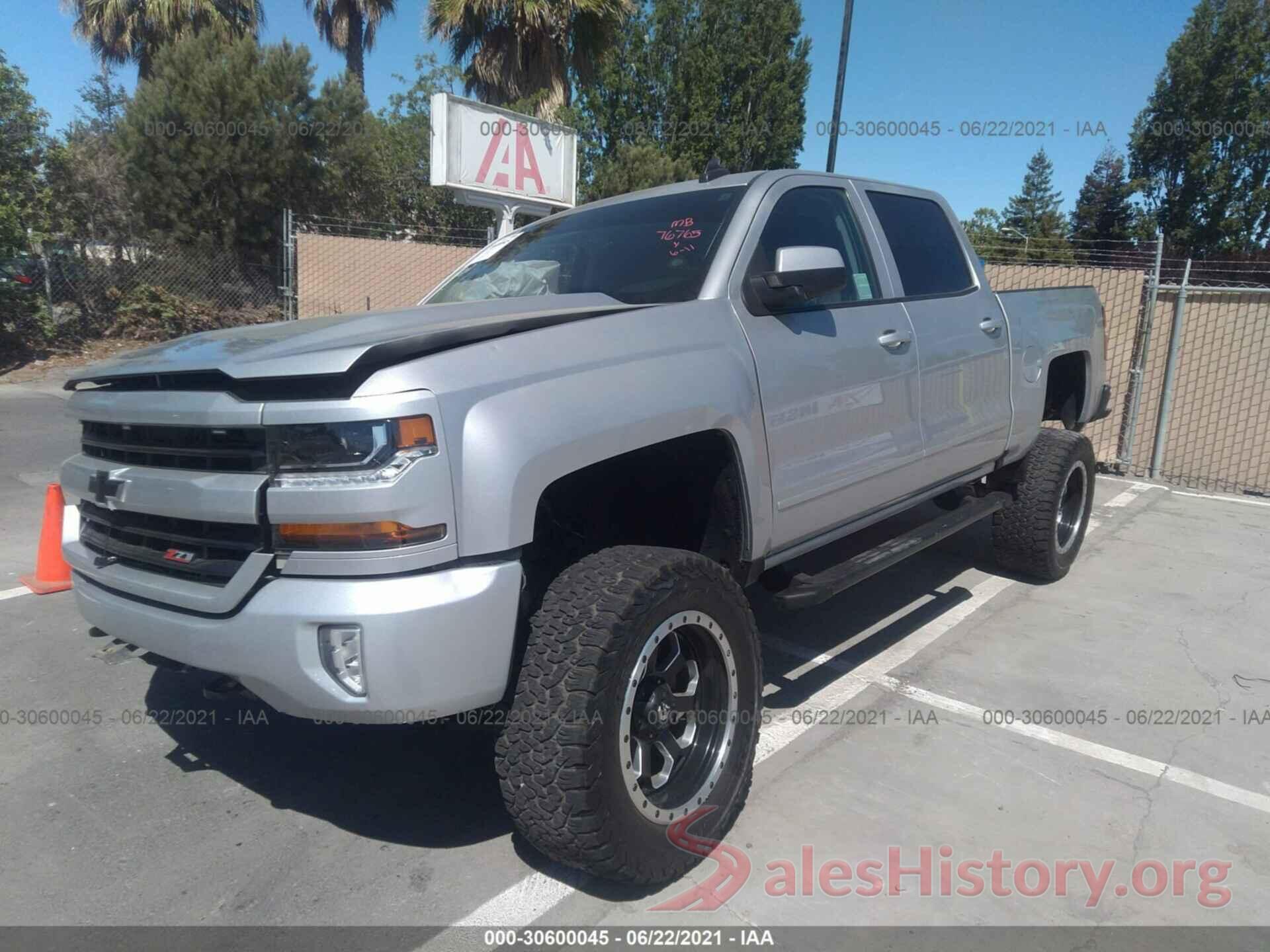 3GCUKREC8HG456869 2017 CHEVROLET SILVERADO 1500