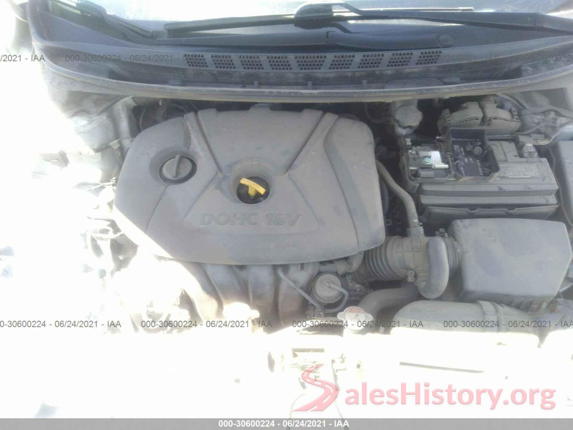 5NPDH4AE6GH670807 2016 HYUNDAI ELANTRA