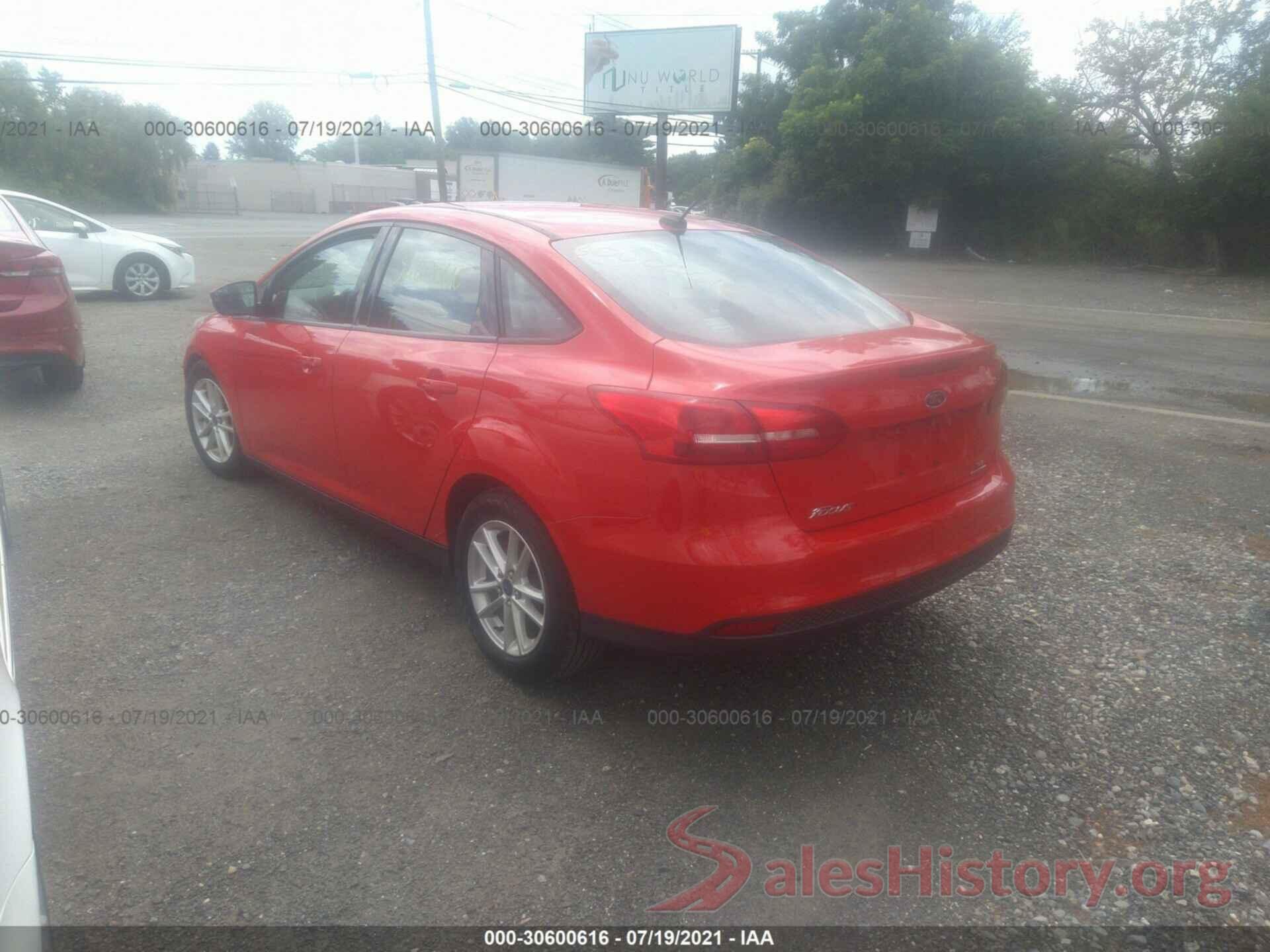 1FADP3F2XGL277812 2016 FORD FOCUS