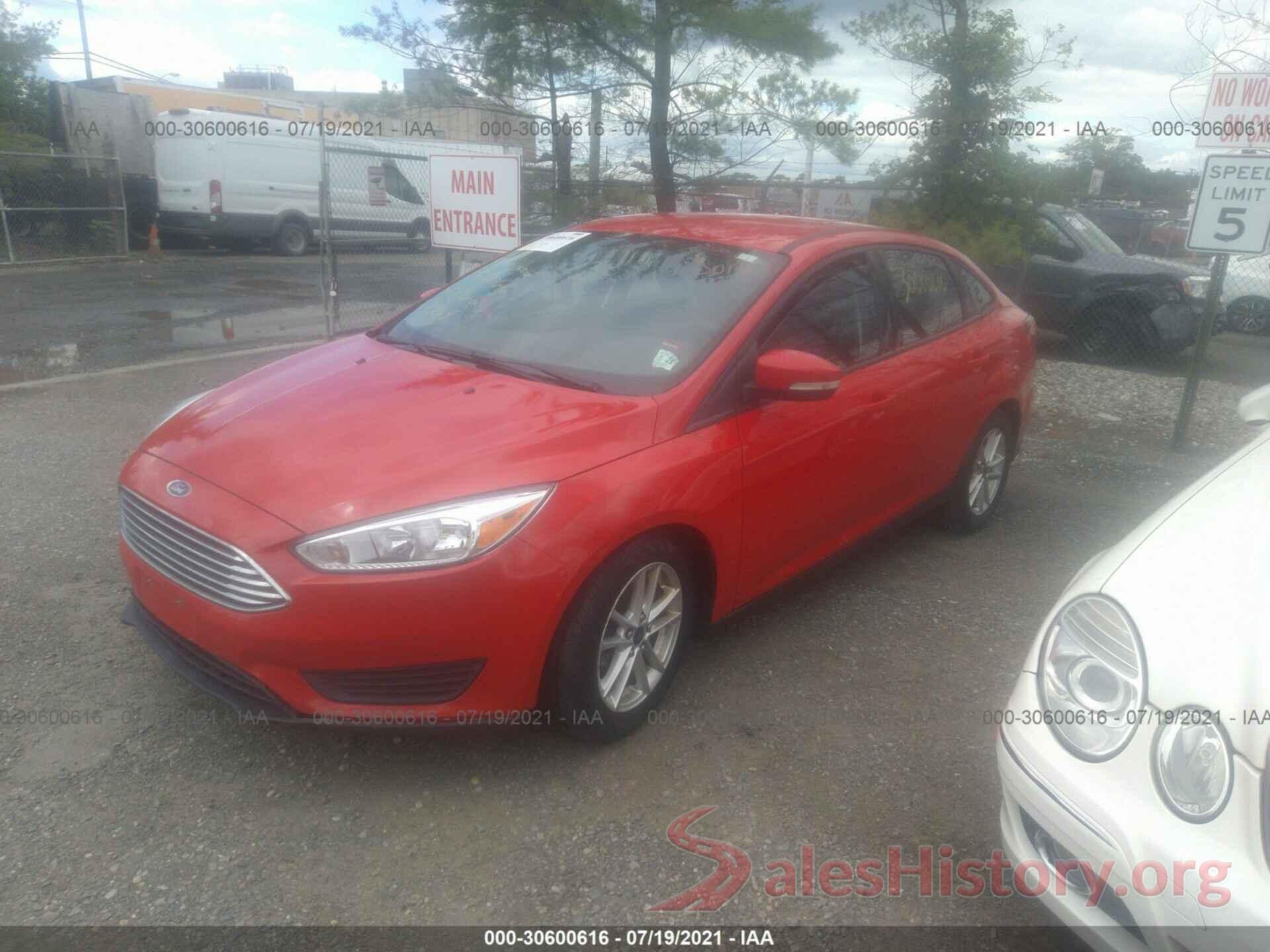 1FADP3F2XGL277812 2016 FORD FOCUS