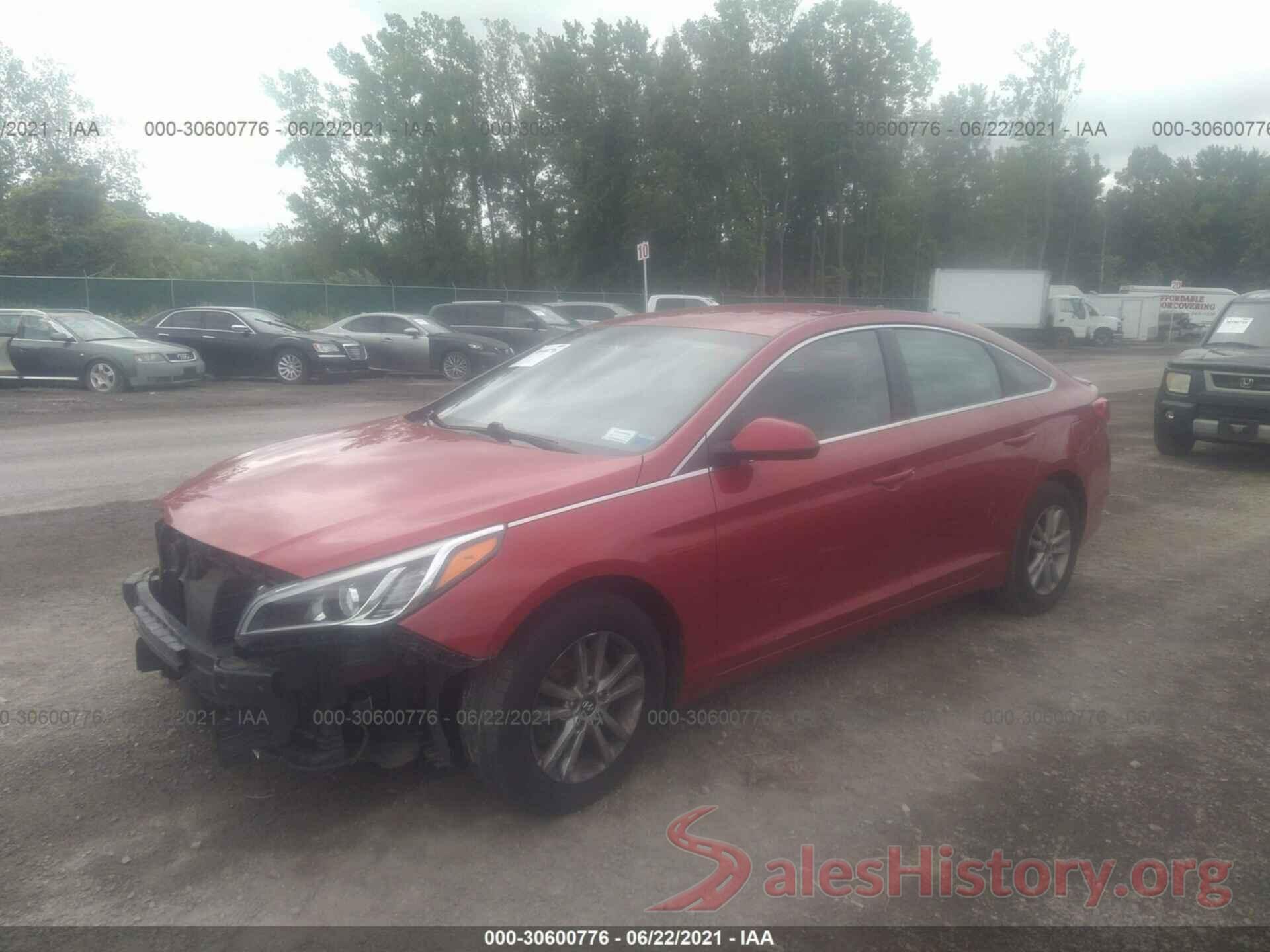 5NPE24AFXHH492657 2017 HYUNDAI SONATA