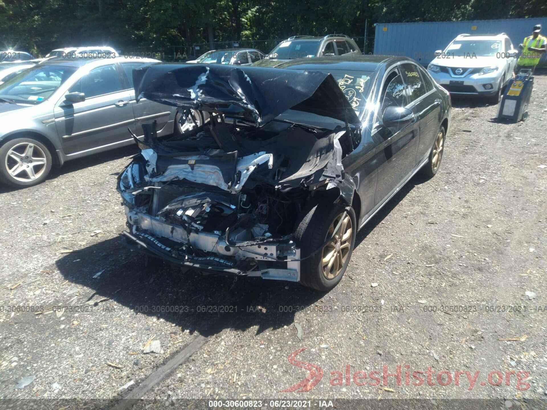 55SWF4KB9GU107525 2016 MERCEDES-BENZ C-CLASS