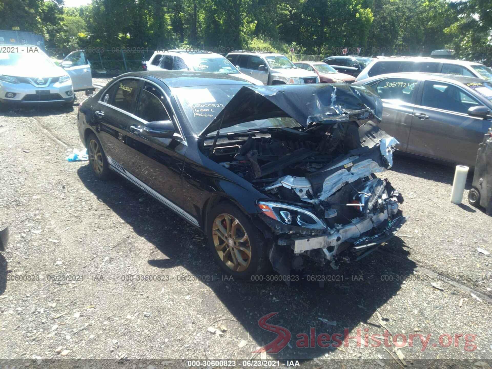 55SWF4KB9GU107525 2016 MERCEDES-BENZ C-CLASS