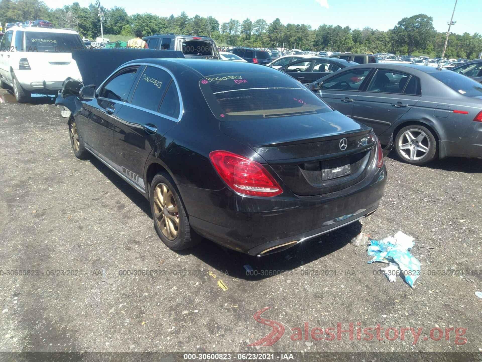 55SWF4KB9GU107525 2016 MERCEDES-BENZ C-CLASS