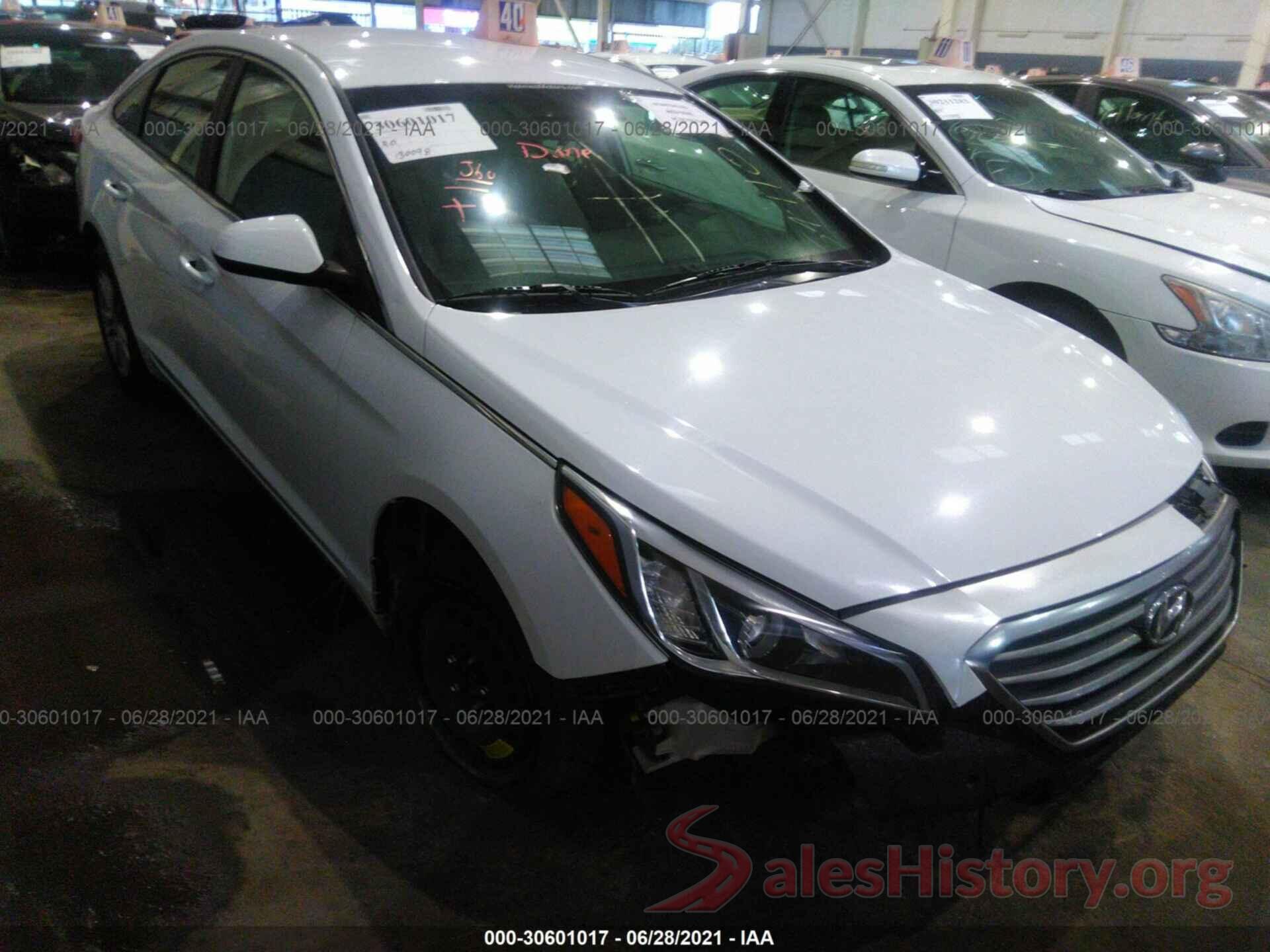 5NPE24AF1HH541101 2017 HYUNDAI SONATA