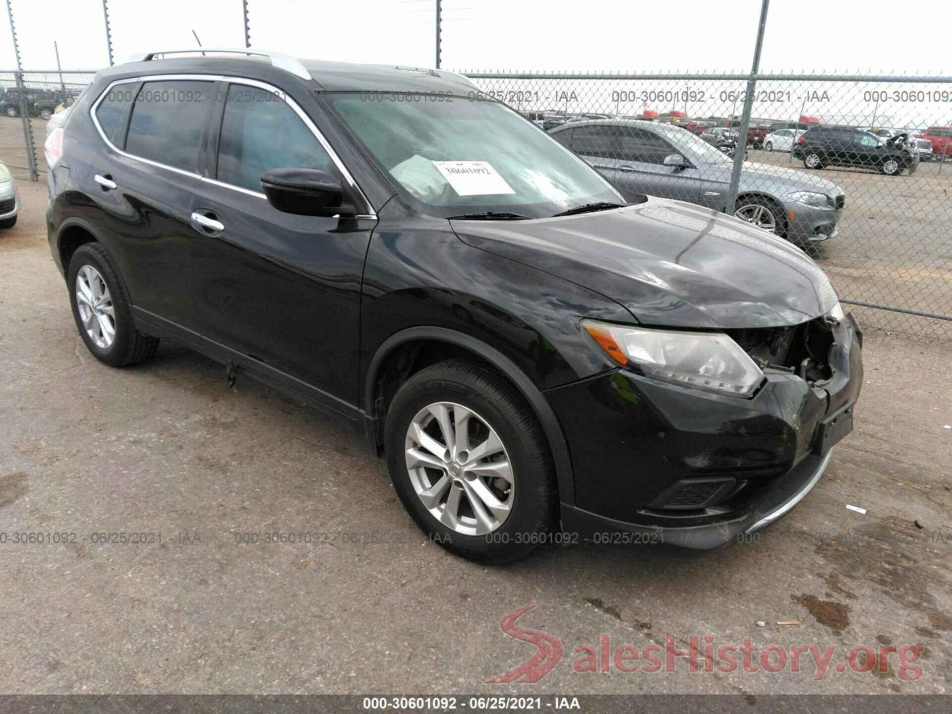 KNMAT2MT7GP622155 2016 NISSAN ROGUE