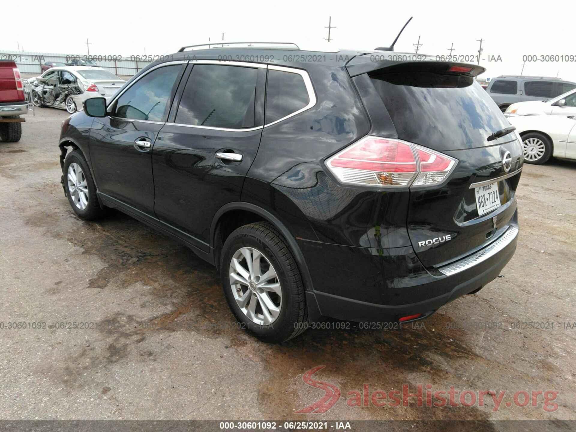 KNMAT2MT7GP622155 2016 NISSAN ROGUE