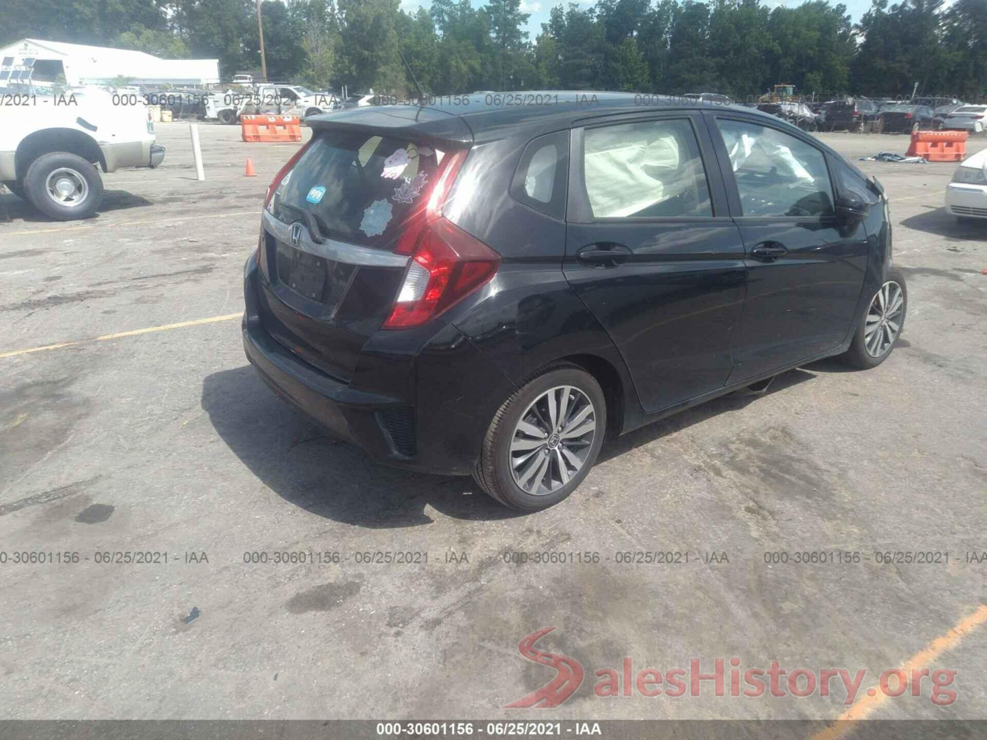 JHMGK5H7XGX030422 2016 HONDA FIT