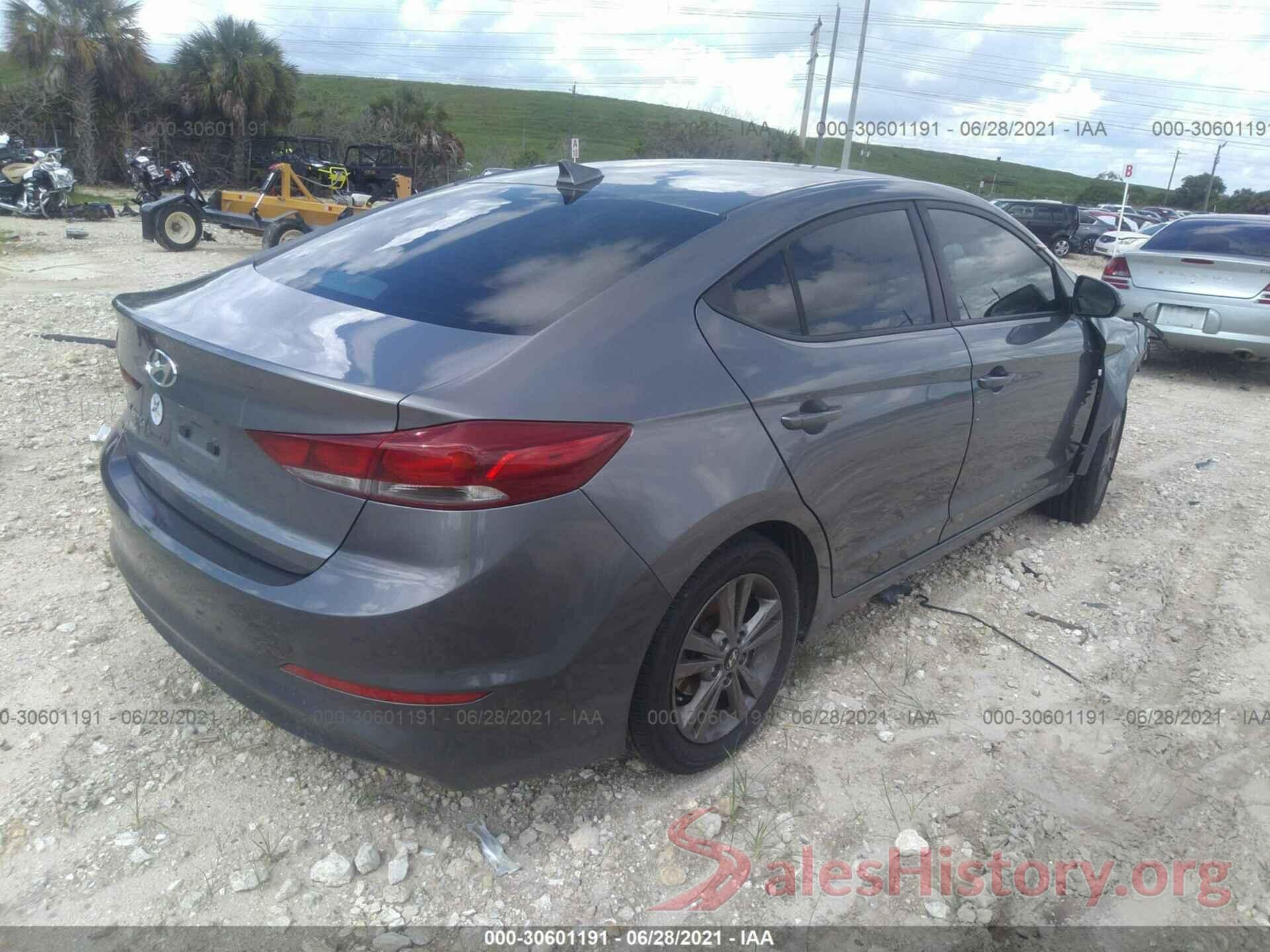 5NPD84LF7JH251071 2018 HYUNDAI ELANTRA