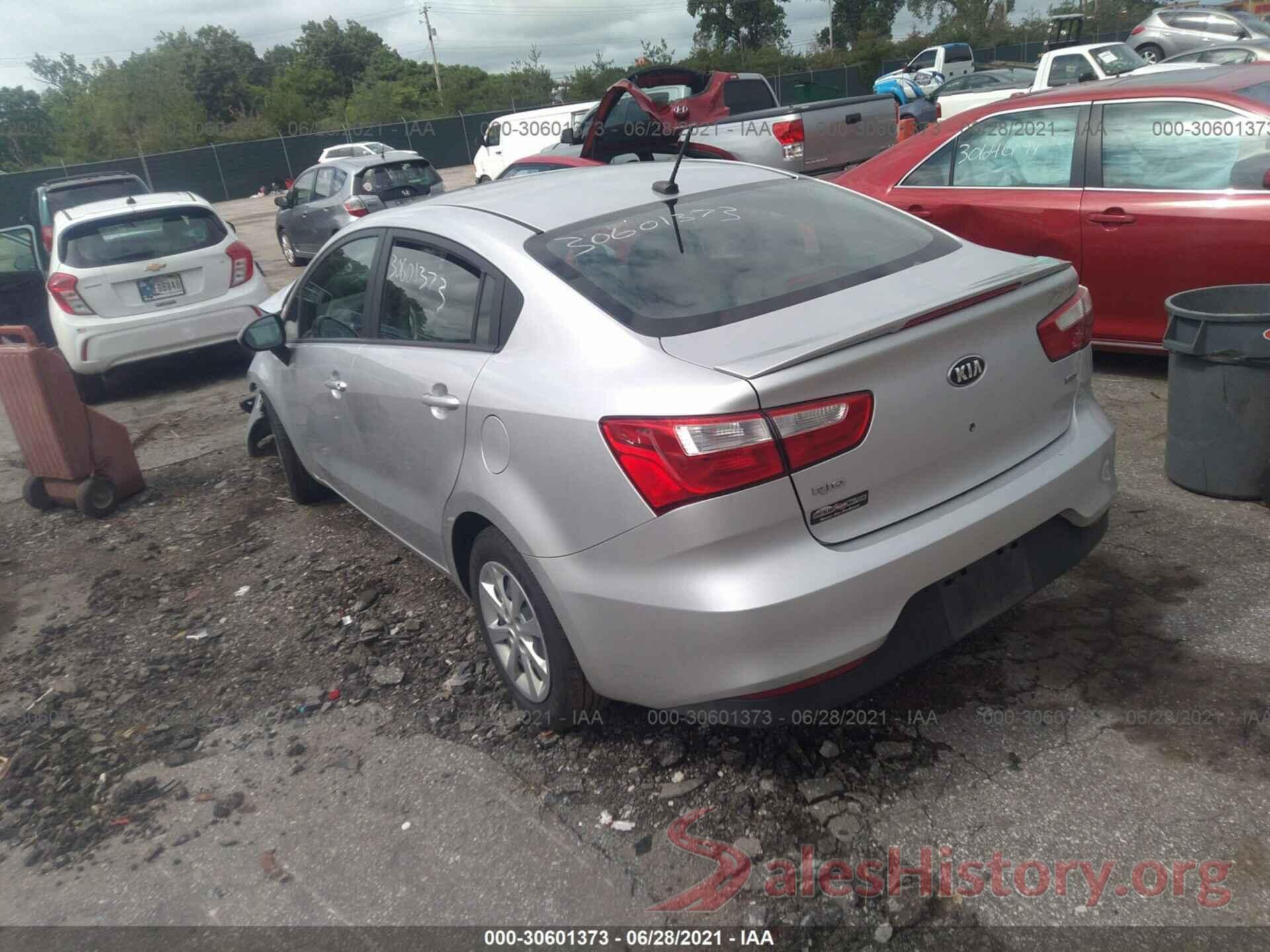 KNADM4A37G6676925 2016 KIA RIO