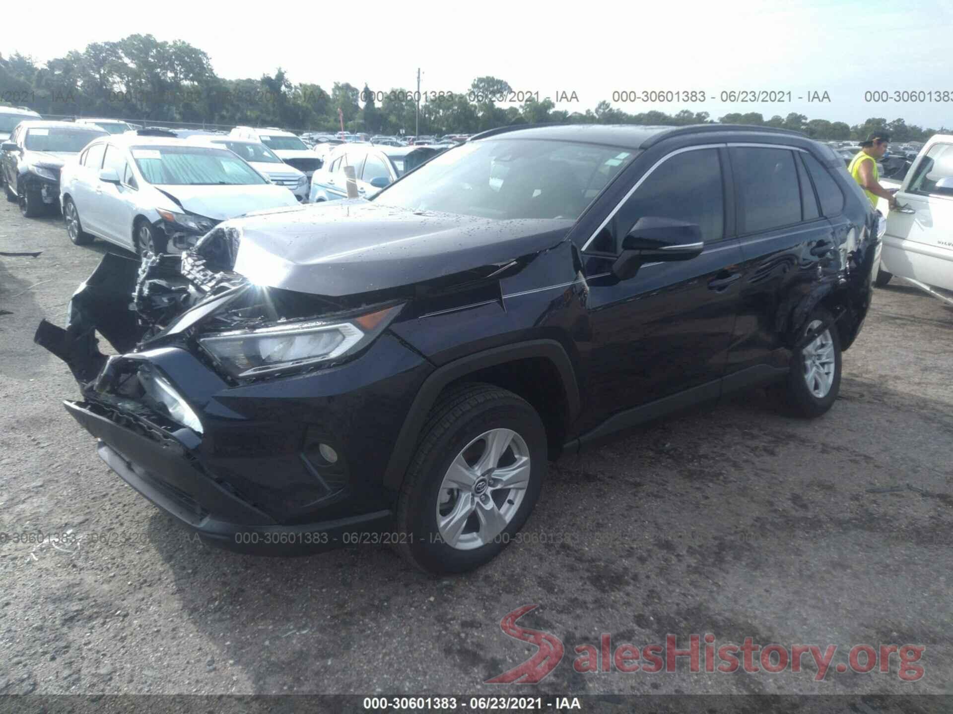 2T3W1RFV0MW121210 2021 TOYOTA RAV4