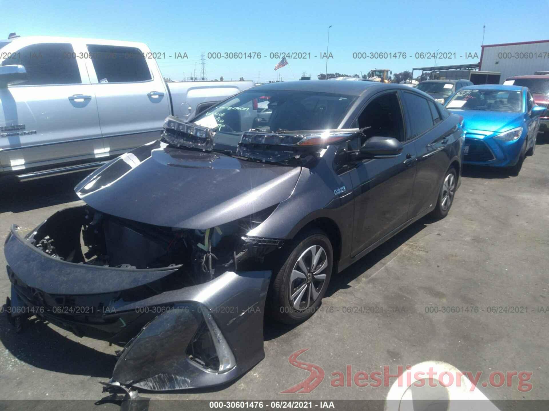 JTDKARFP4J3082491 2018 TOYOTA PRIUS PRIME