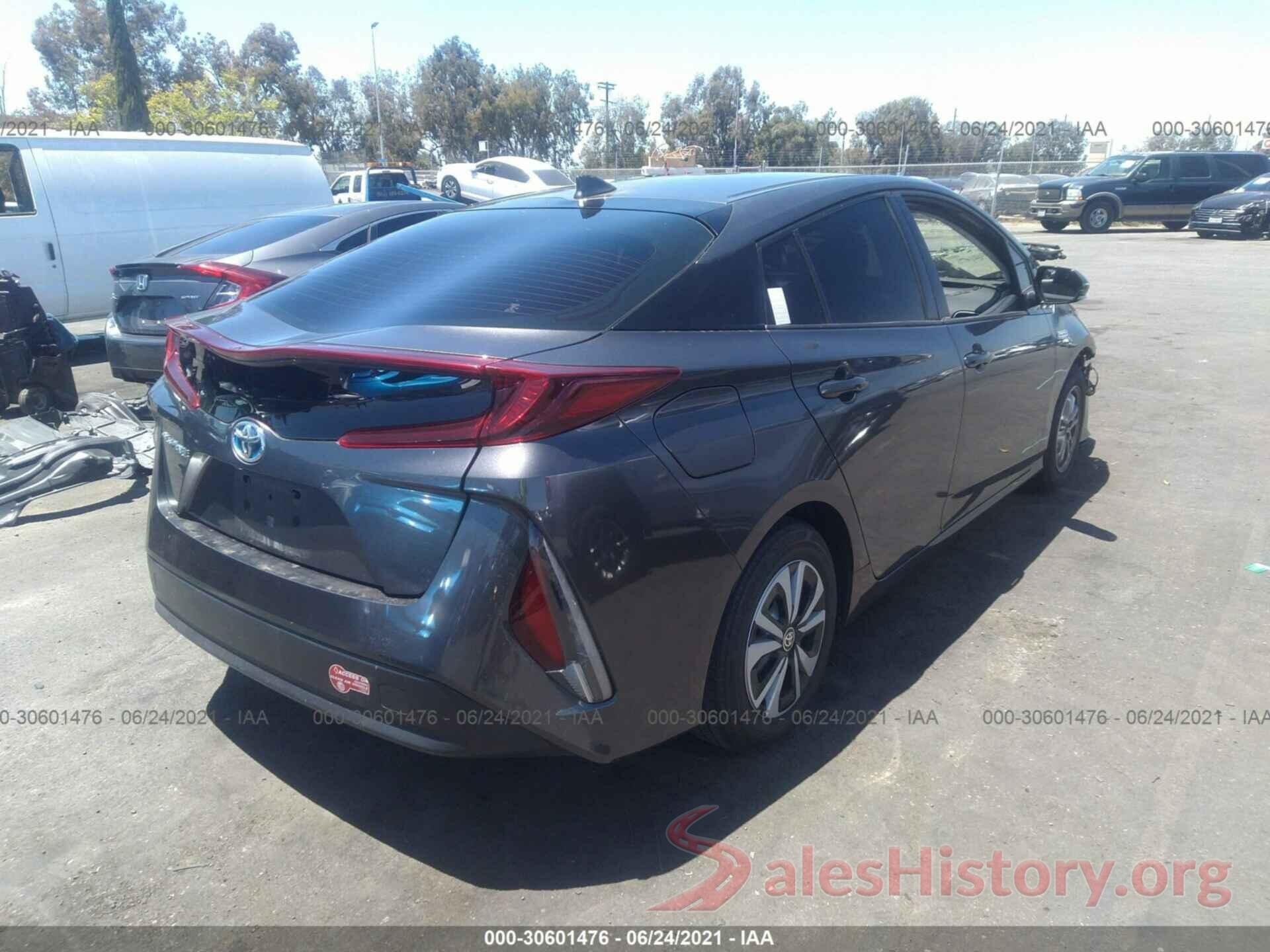 JTDKARFP4J3082491 2018 TOYOTA PRIUS PRIME