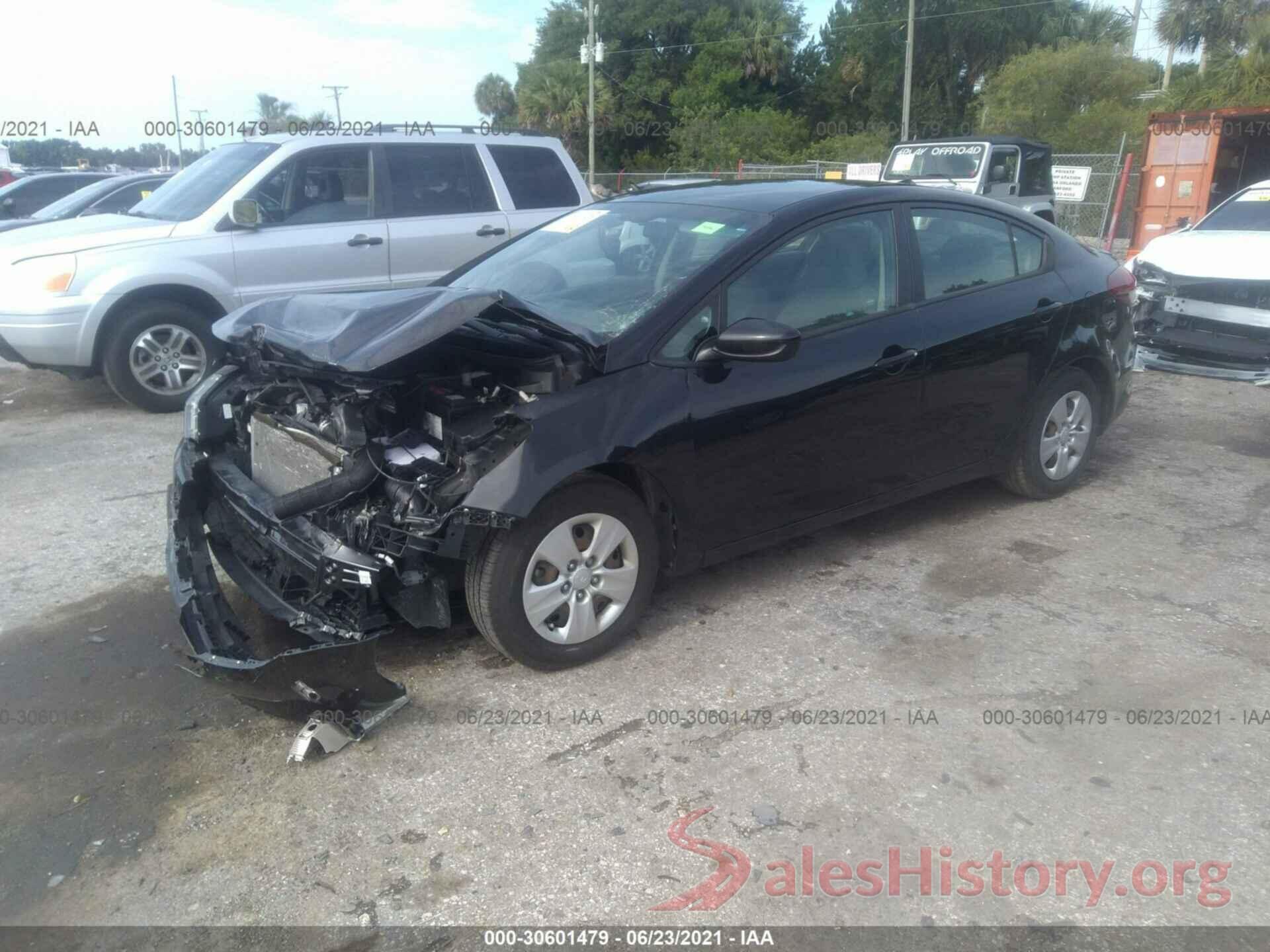 3KPFL4A71JE191277 2018 KIA FORTE