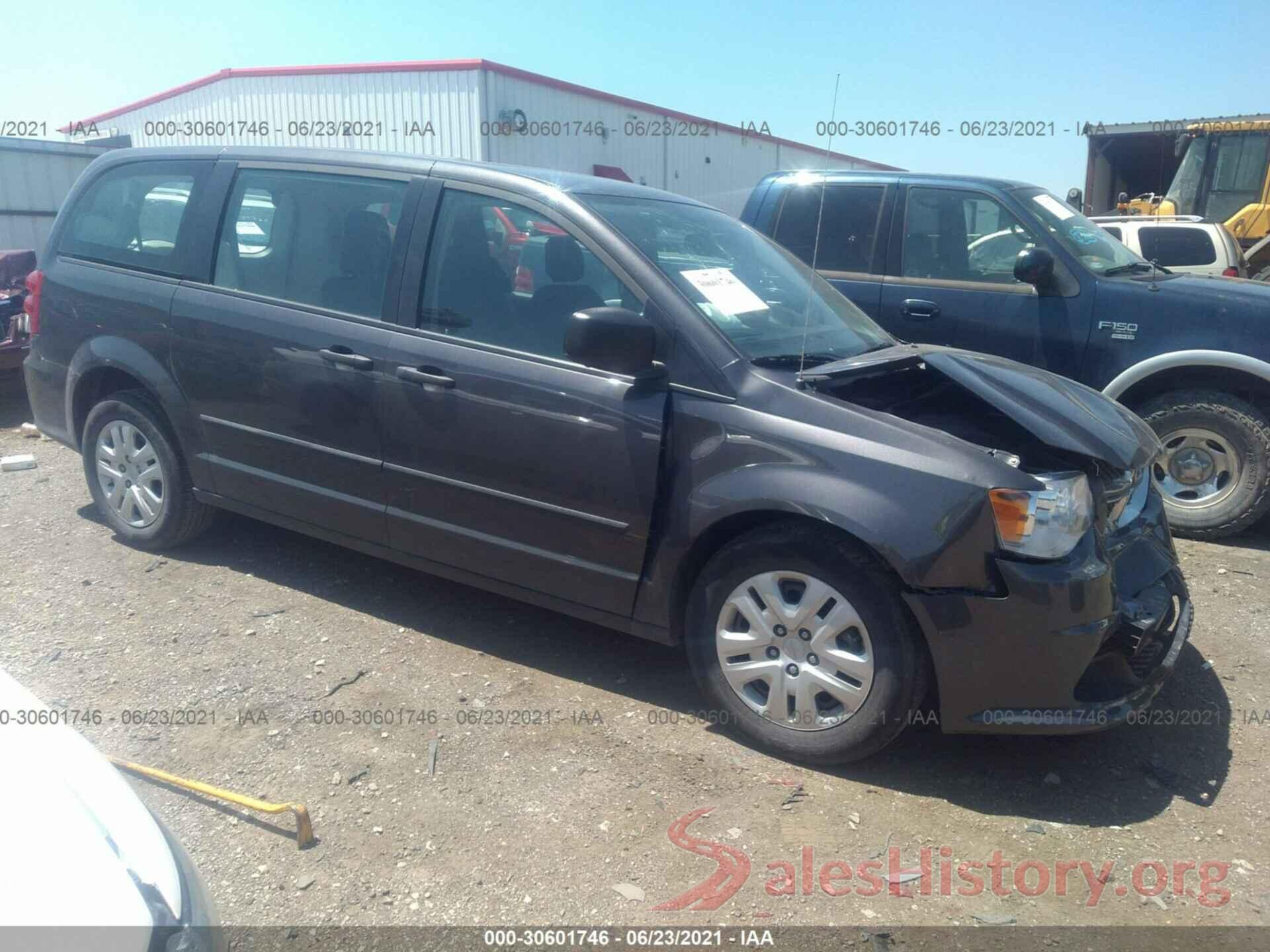 2C4RDGBG1GR259580 2016 DODGE GRAND CARAVAN