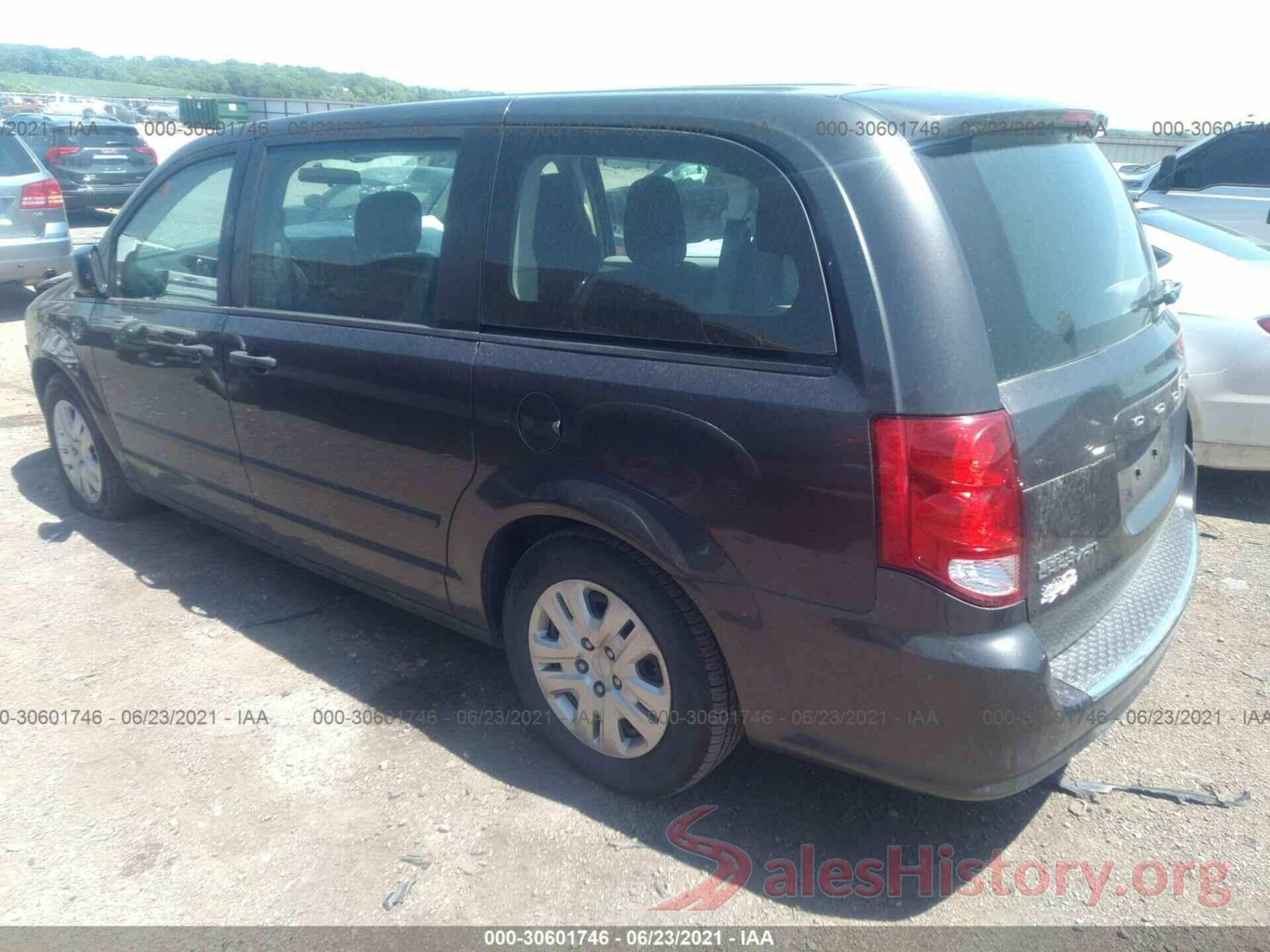 2C4RDGBG1GR259580 2016 DODGE GRAND CARAVAN