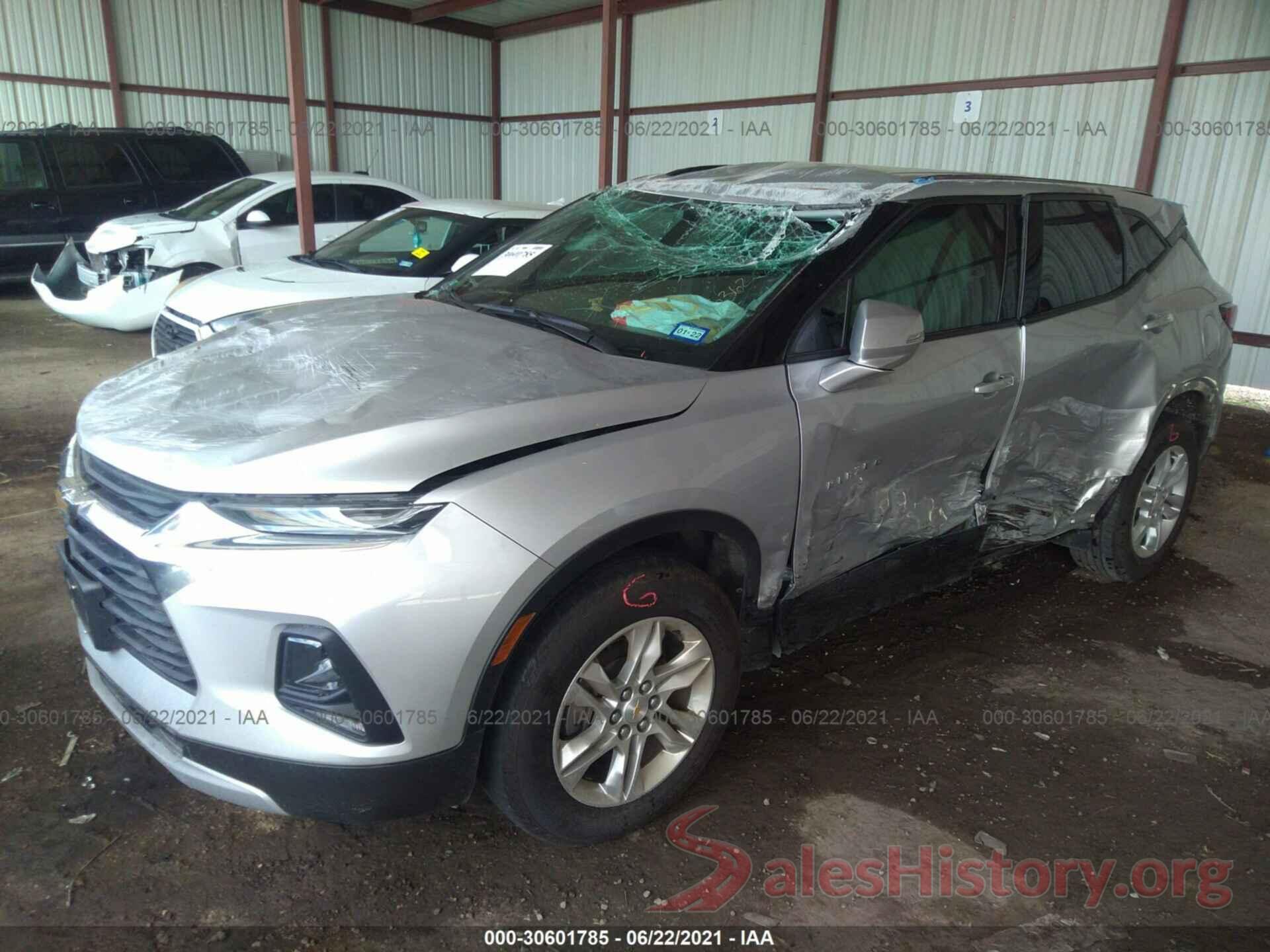 3GNKBBRA1KS700896 2019 CHEVROLET BLAZER