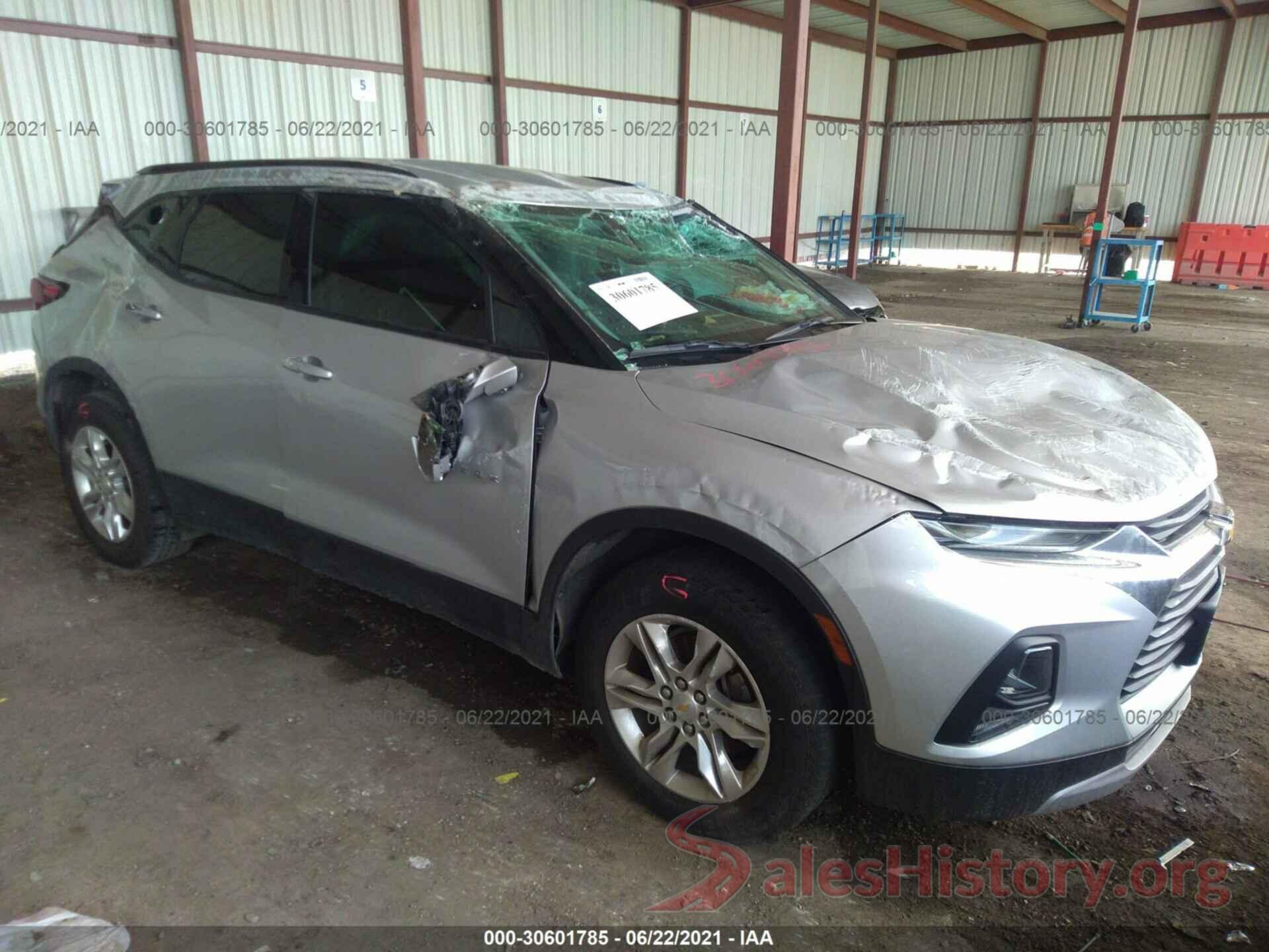 3GNKBBRA1KS700896 2019 CHEVROLET BLAZER