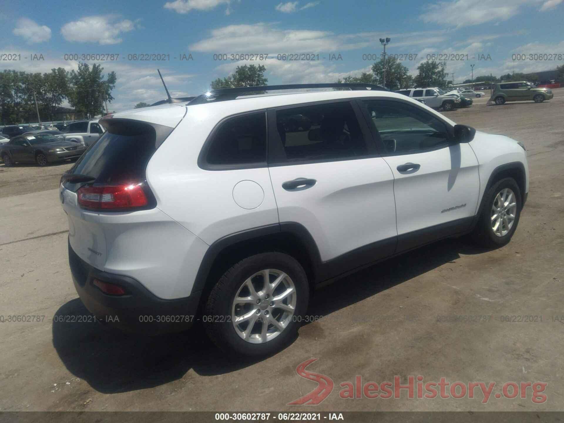 1C4PJLAB7GW302907 2016 JEEP CHEROKEE