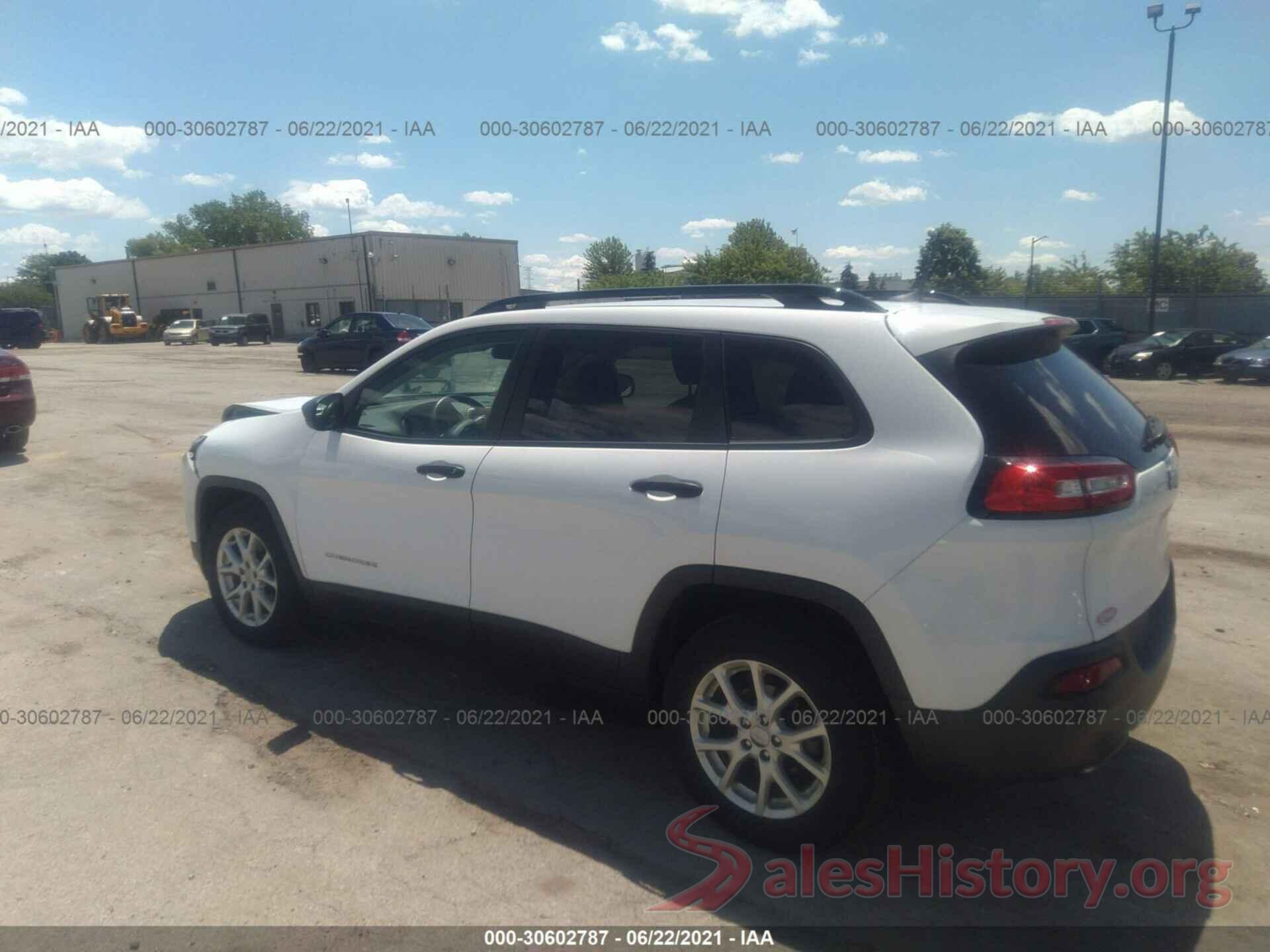 1C4PJLAB7GW302907 2016 JEEP CHEROKEE