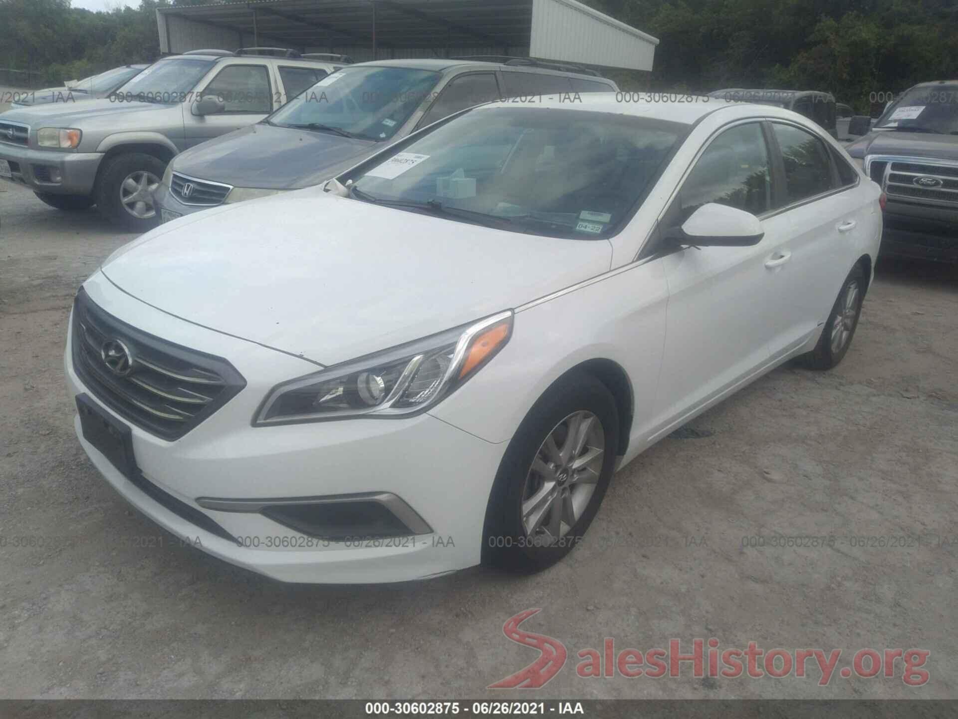 5NPE24AF0HH505495 2017 HYUNDAI SONATA