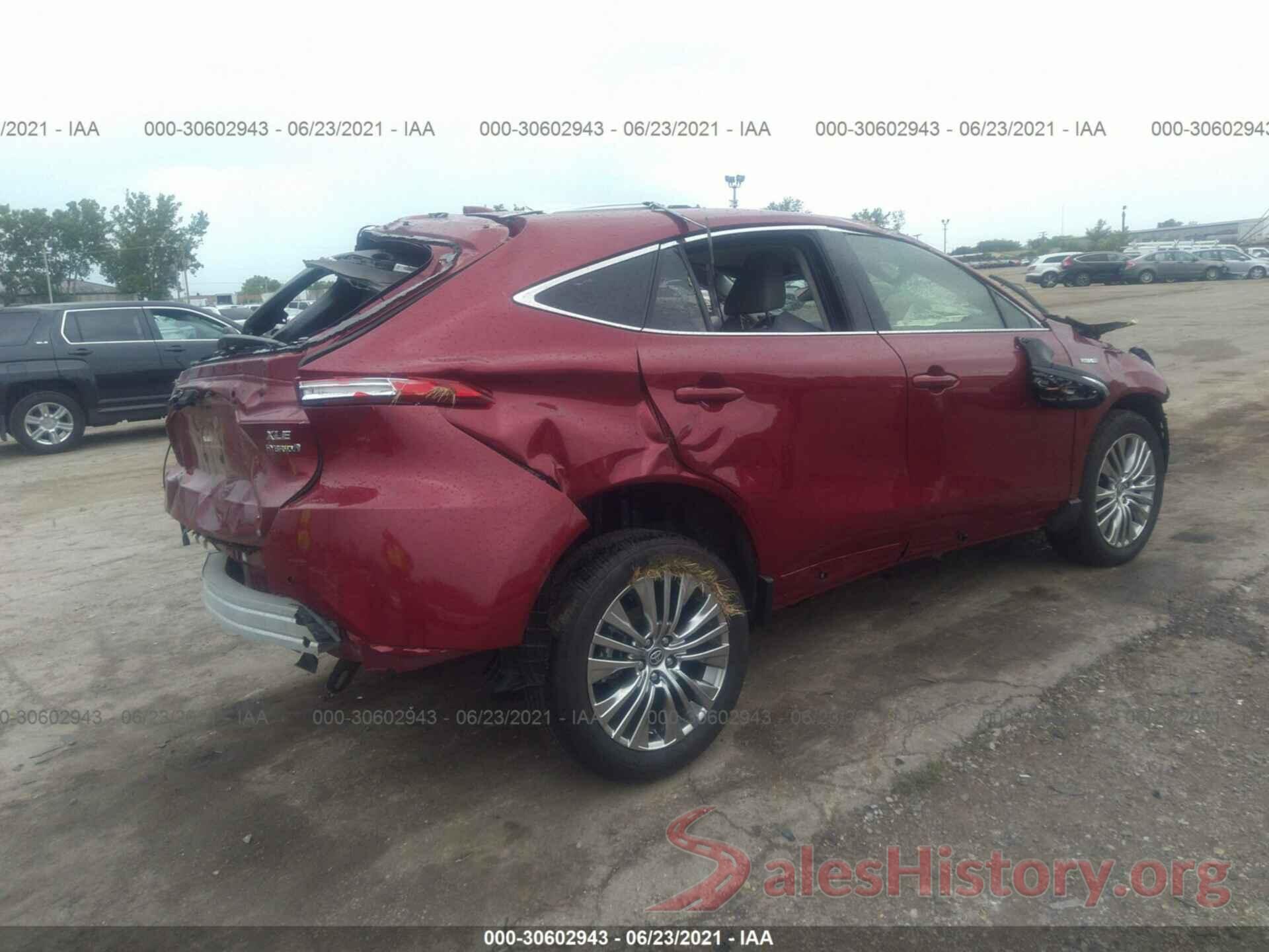 JTEAAAAH7MJ009530 2021 TOYOTA VENZA