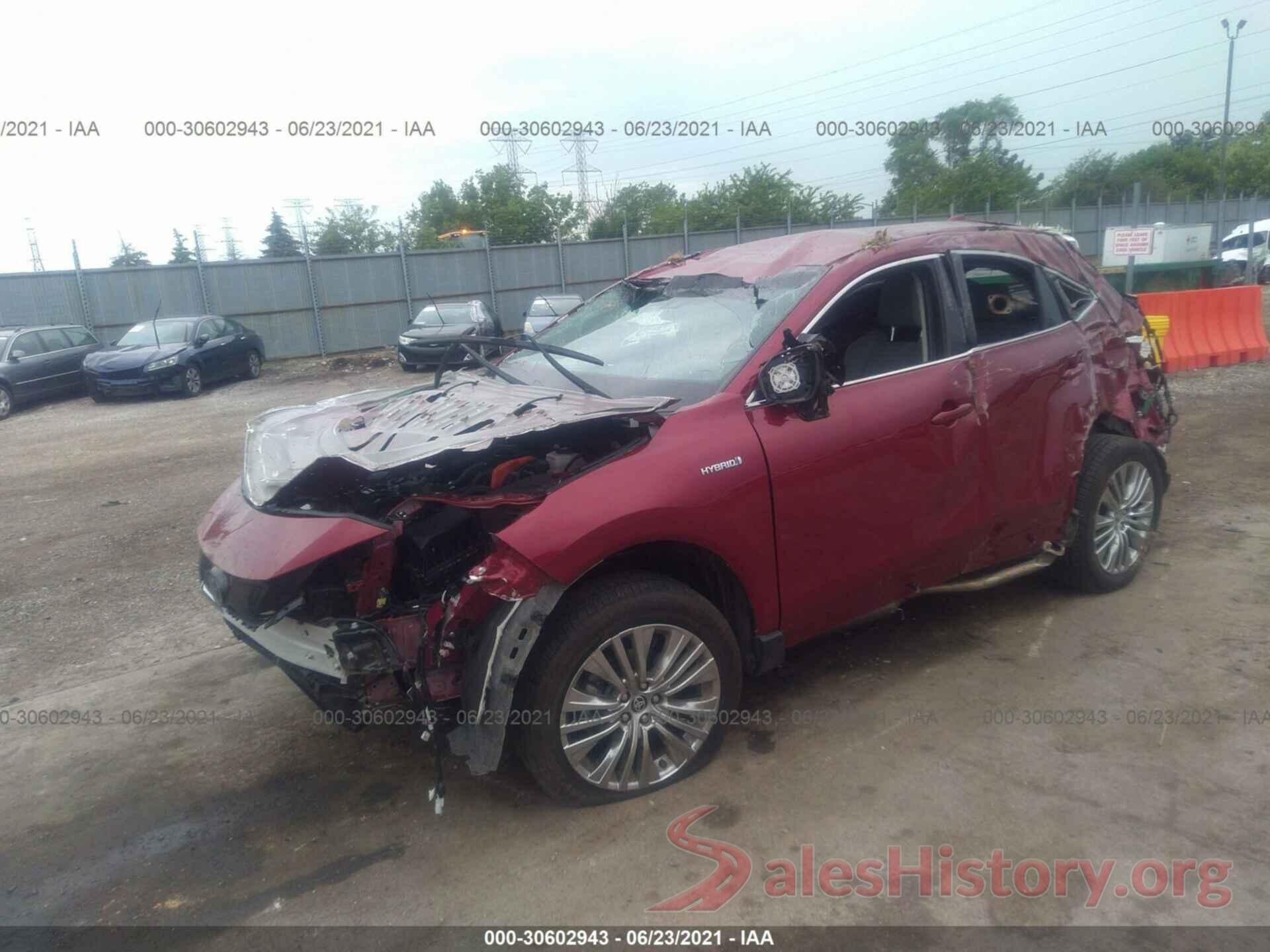 JTEAAAAH7MJ009530 2021 TOYOTA VENZA