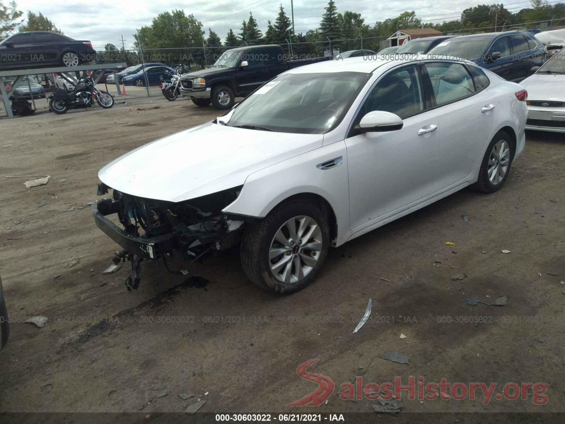 5XXGU4L37GG029813 2016 KIA OPTIMA