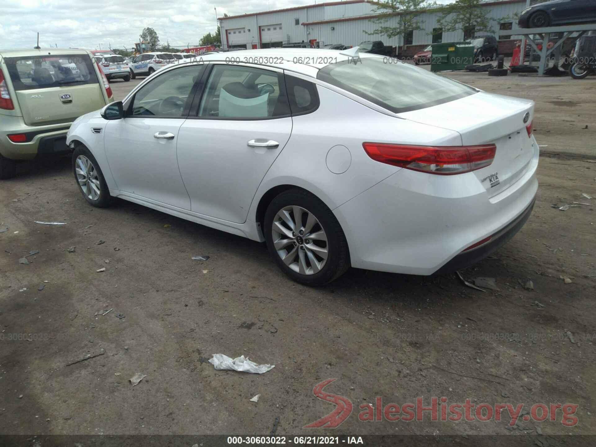 5XXGU4L37GG029813 2016 KIA OPTIMA