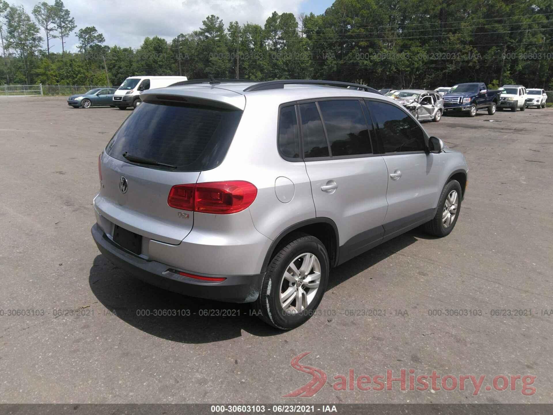 WVGAV7AX1GW522083 2016 VOLKSWAGEN TIGUAN