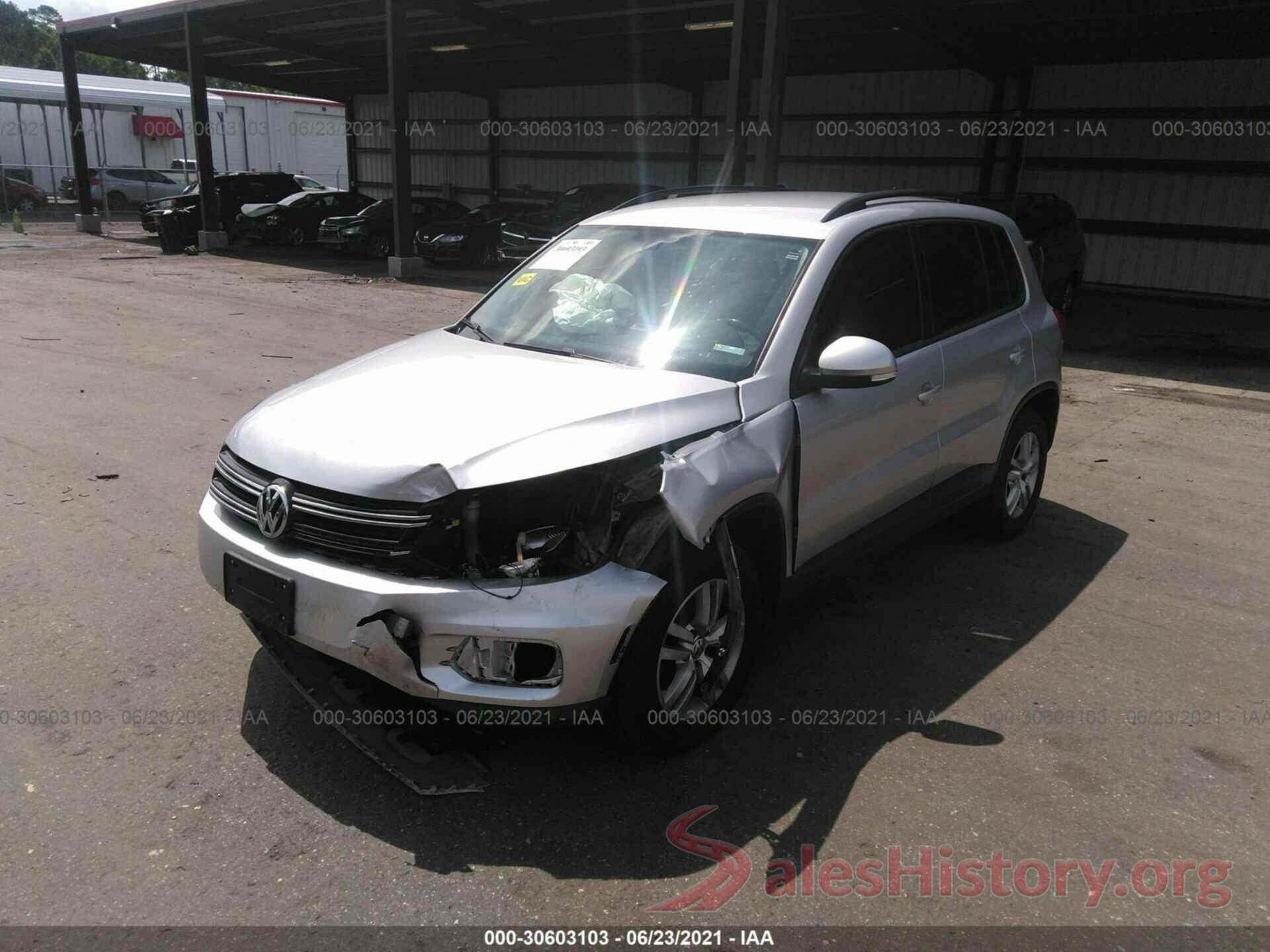 WVGAV7AX1GW522083 2016 VOLKSWAGEN TIGUAN