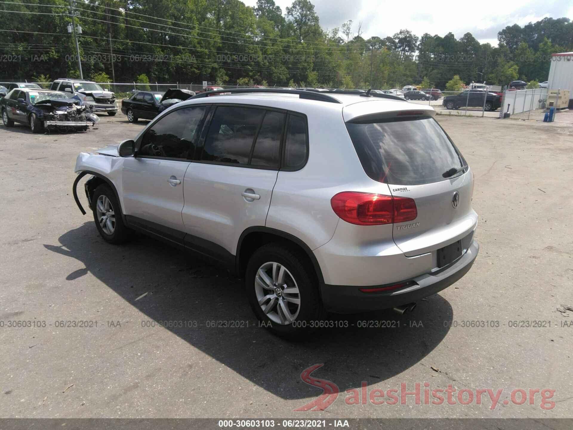 WVGAV7AX1GW522083 2016 VOLKSWAGEN TIGUAN