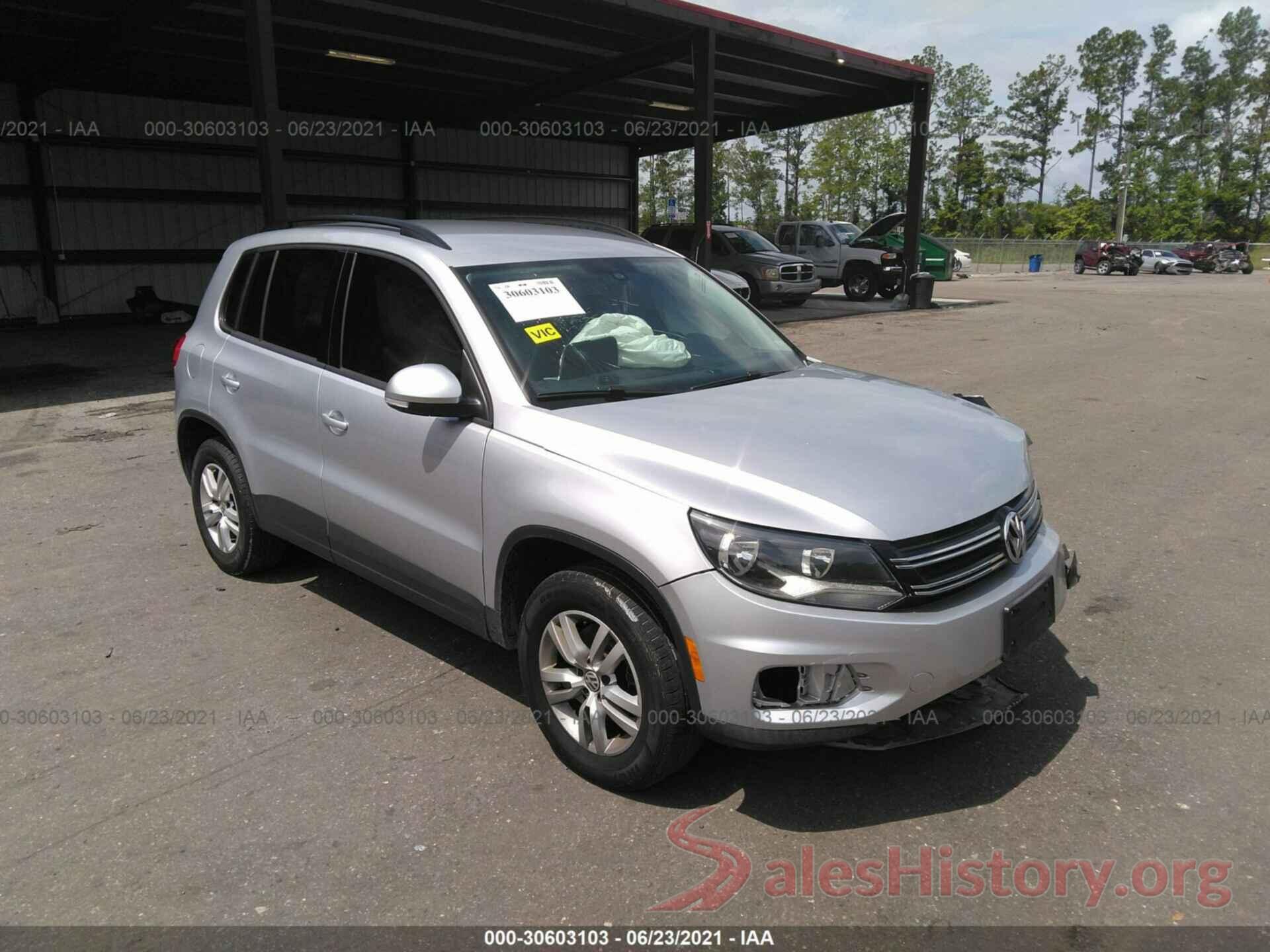 WVGAV7AX1GW522083 2016 VOLKSWAGEN TIGUAN